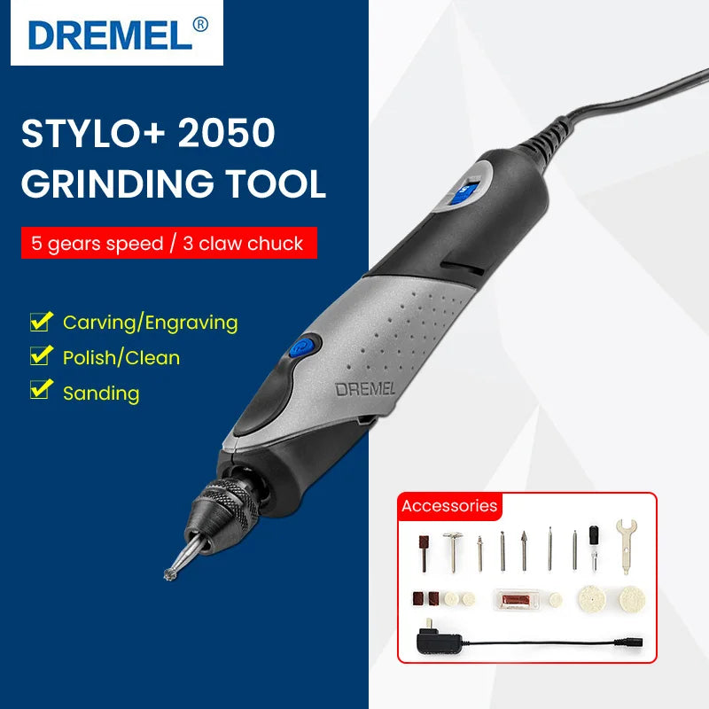 Mini amoladora eléctrica Dremel Stylo + 2050 N-15