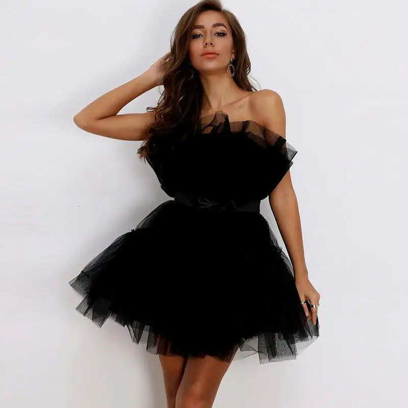 vestido de fiesta de Club de cóctel,