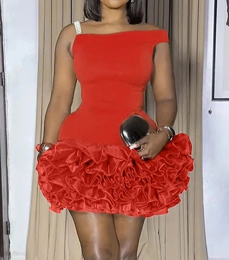 vestido de malla ajustado elástico