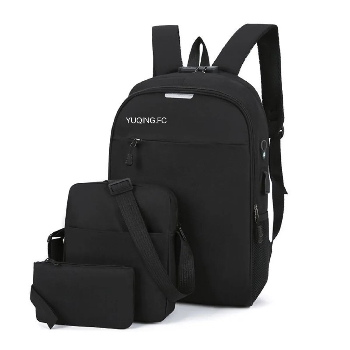 Mochila Antirrobo Casual Carga Usb Escolar Laptop 15.6 Plugadas