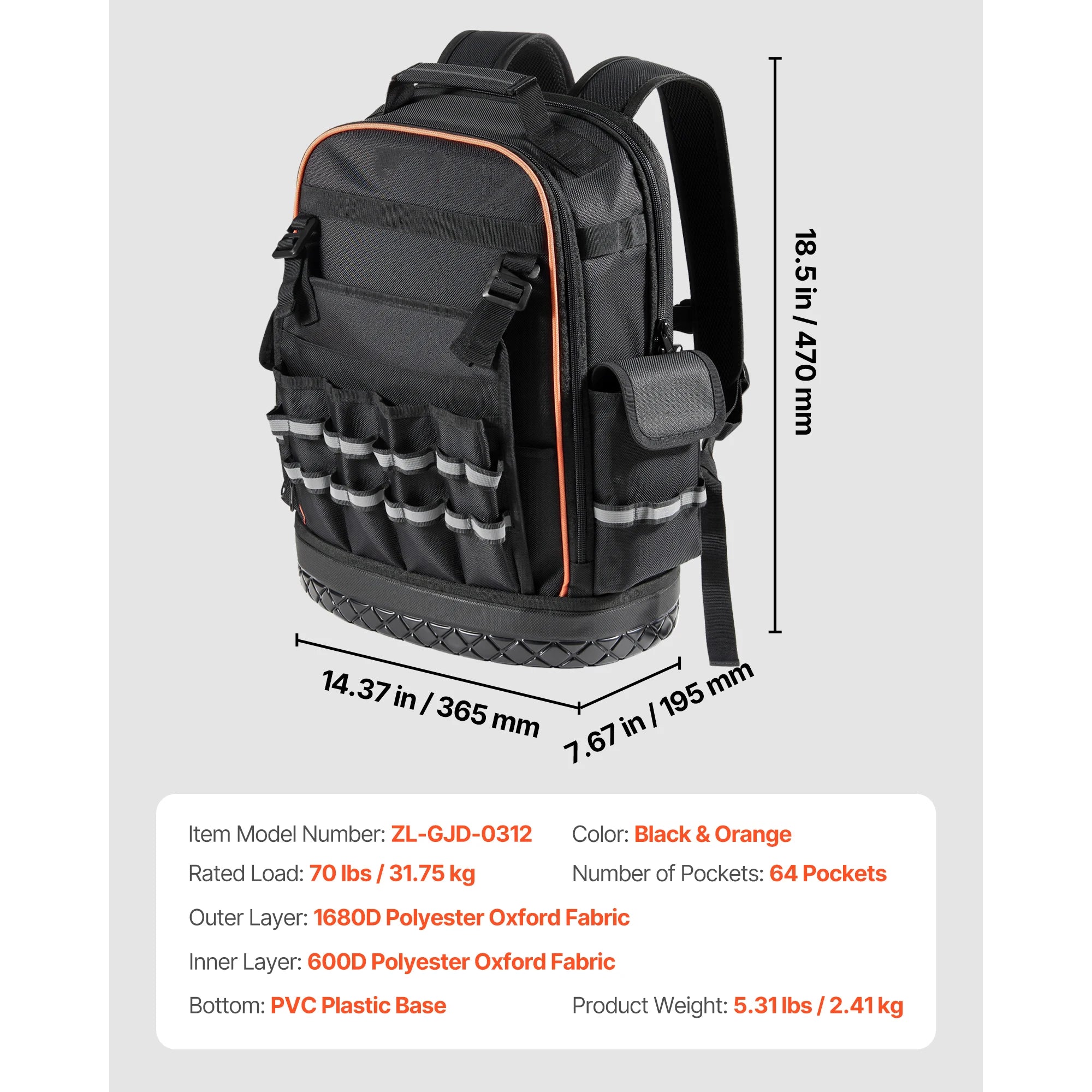 Mochila Portaherramientas SucceBuy