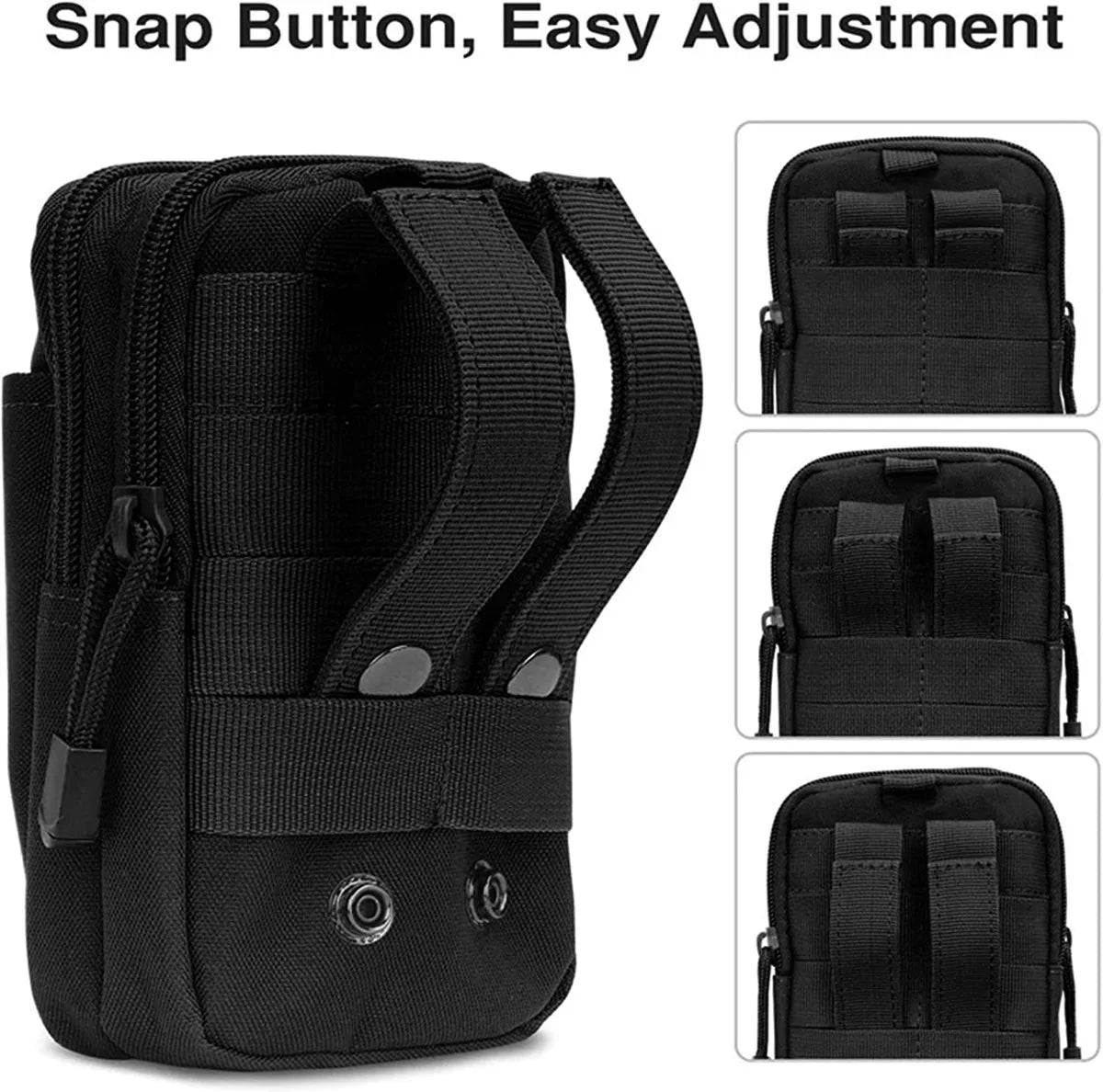 Mochila Táctica Militar Bolso De Cintura Smartphone Cartera