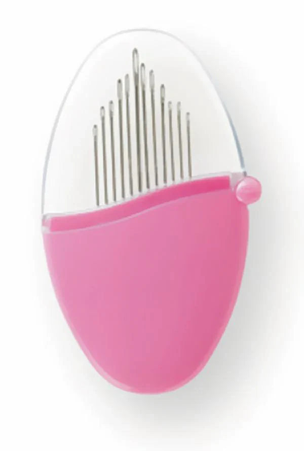 Estuche de 12 agujas para quehaceres de casa John James Rosa