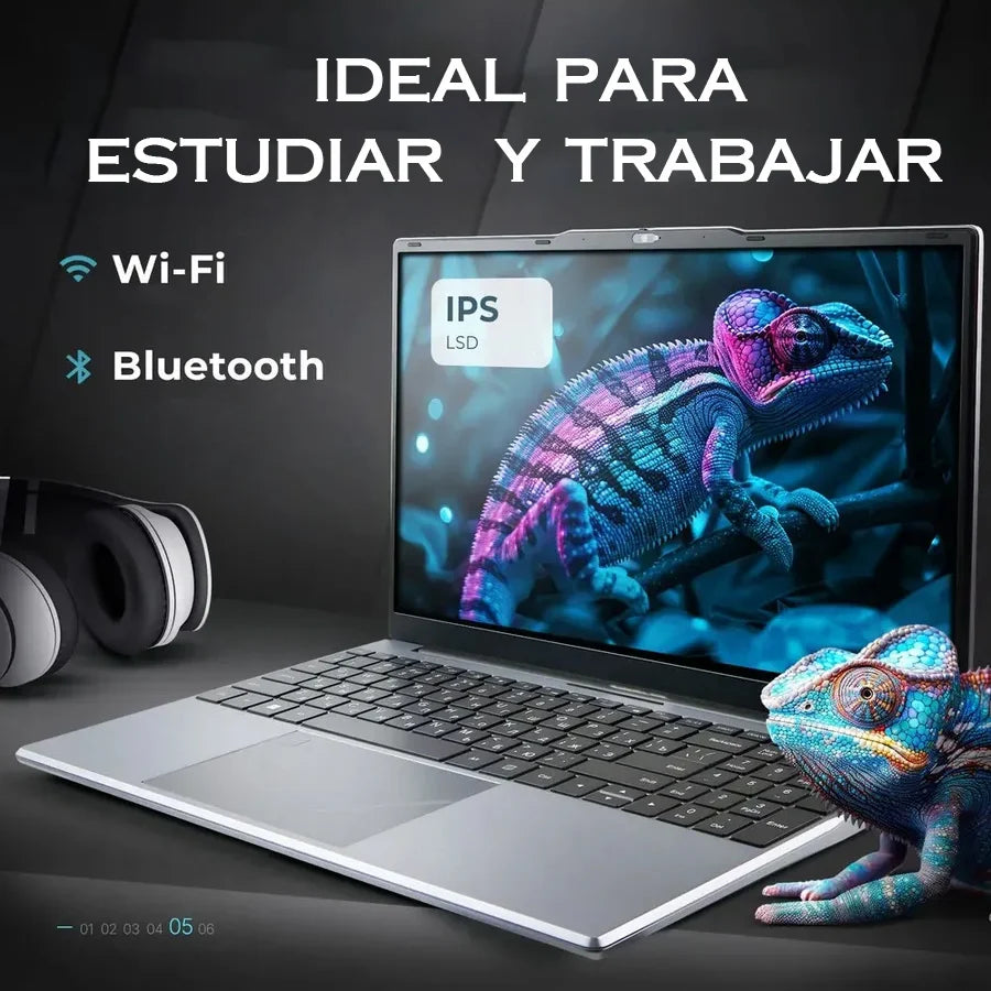 Nueva computadora portátil FUCHU de 15.6 pulgadas con Windows 11