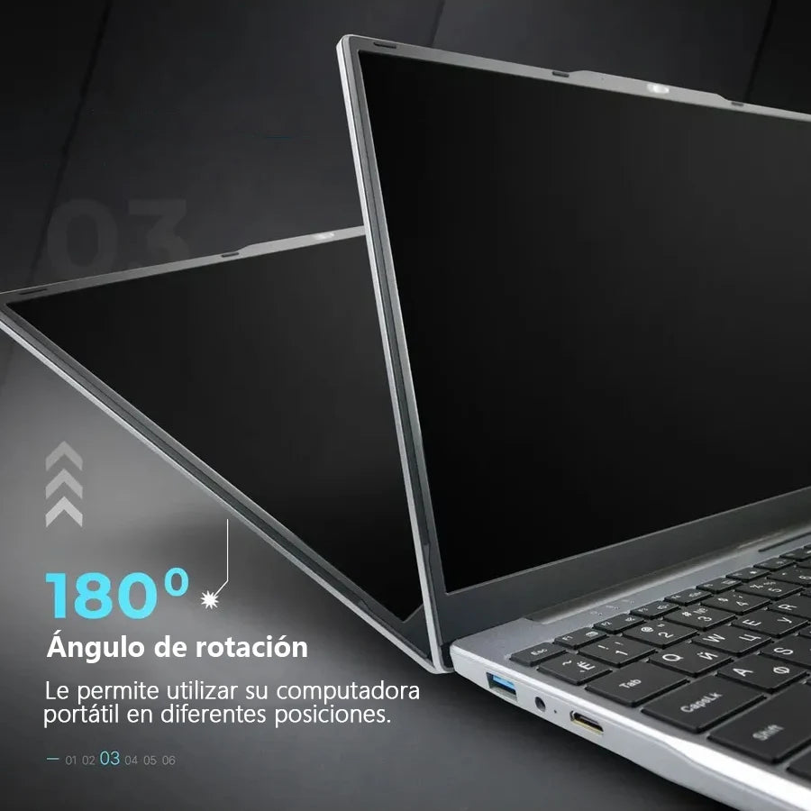 Nueva computadora portátil FUCHU de 15.6 pulgadas con Windows 11