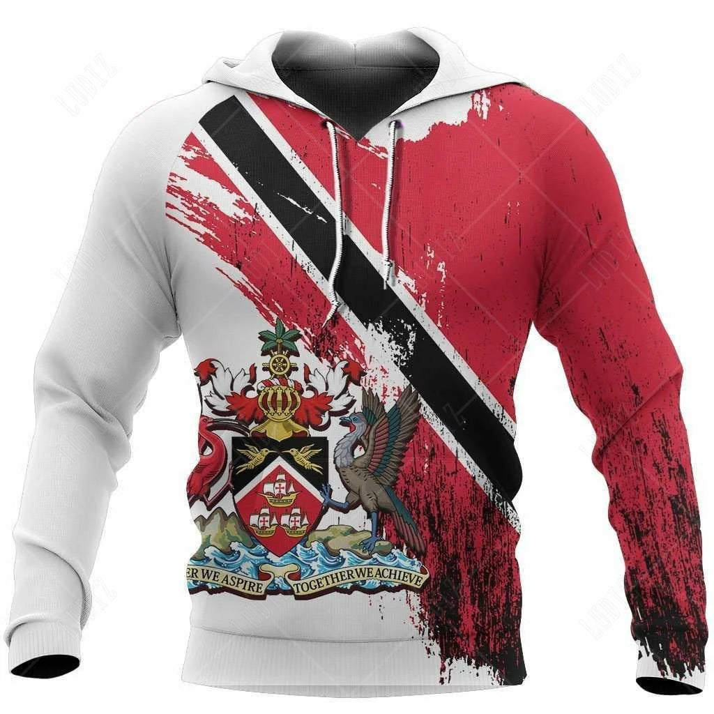 Sudadera con capucha de calavera española para hombre