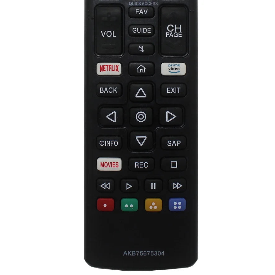 Nuevo control remoto AKB75675304 de reemplazo para televisores LG