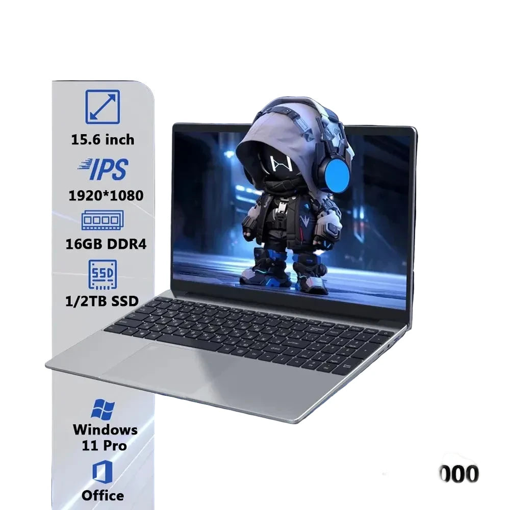 ordenador portátil Original ANLUAN de 15,6 pulgadas