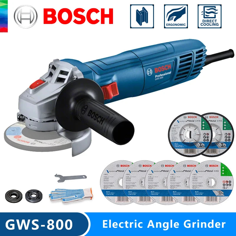 Original BOSCH GWS 800 amoladora angular