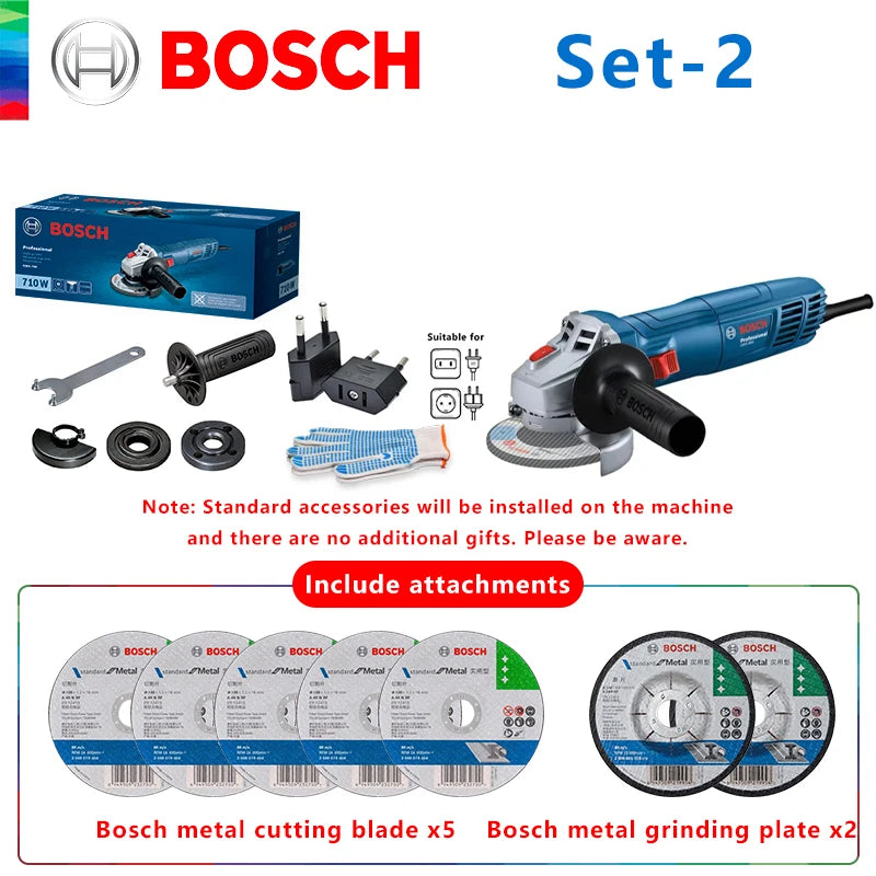 Original BOSCH GWS 800 amoladora angular