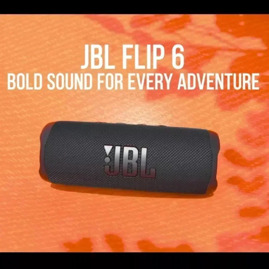 Original JBL Flip 6 Altavoz Bluetooth inalámbrico portátil