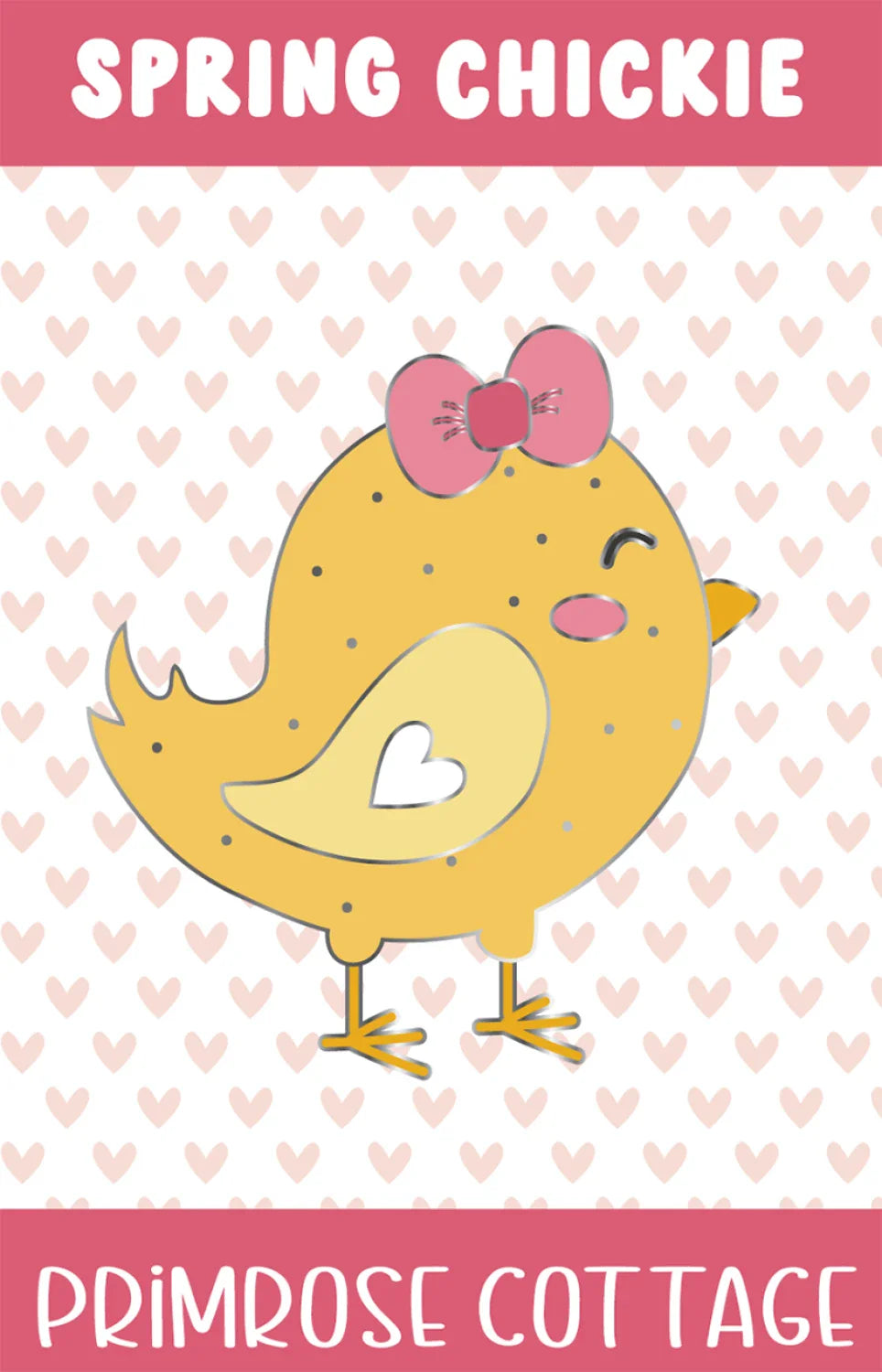 Guardagujas Pollito de Primavera amarillo