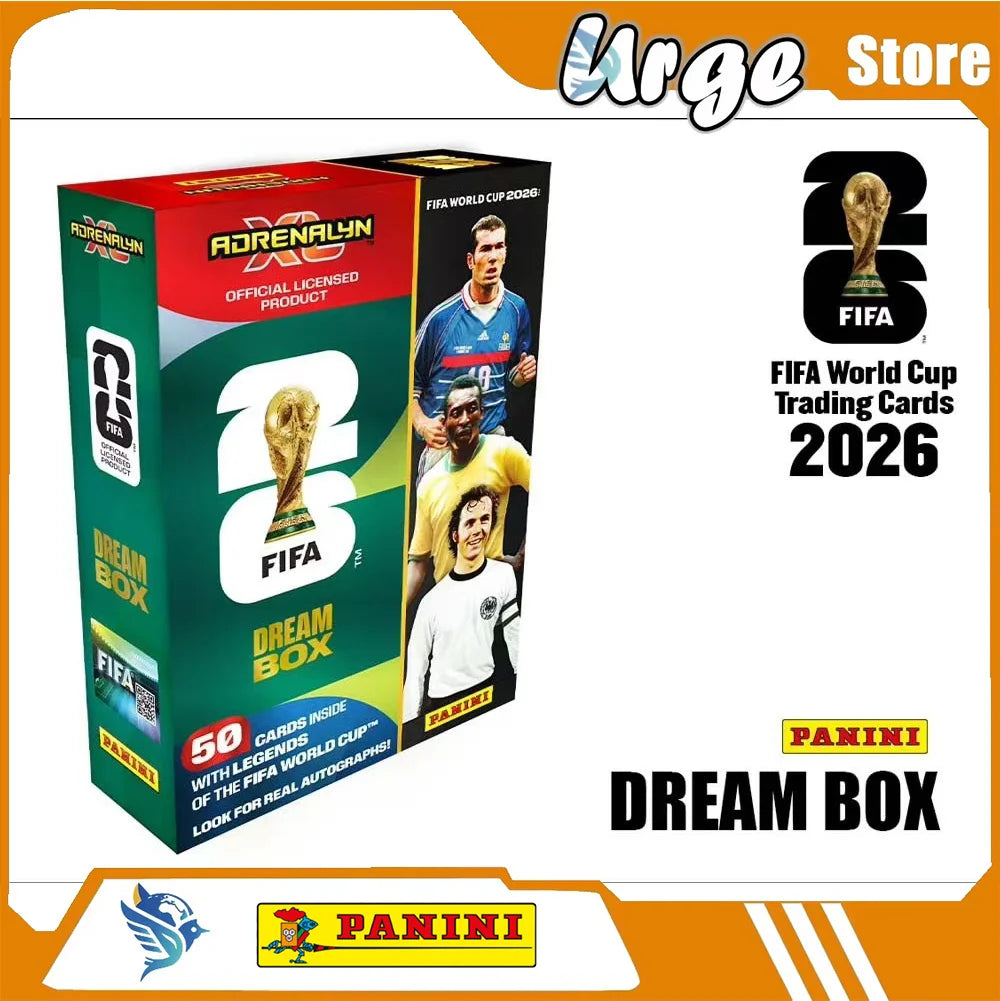 Panini 2026, Tarjeta Coleccionable de Estrellas del Mundial de Fútbol FIFA 23, Adrenalyn XL Dream Box, Tarjeta Coleccionable Oficial con Licencia