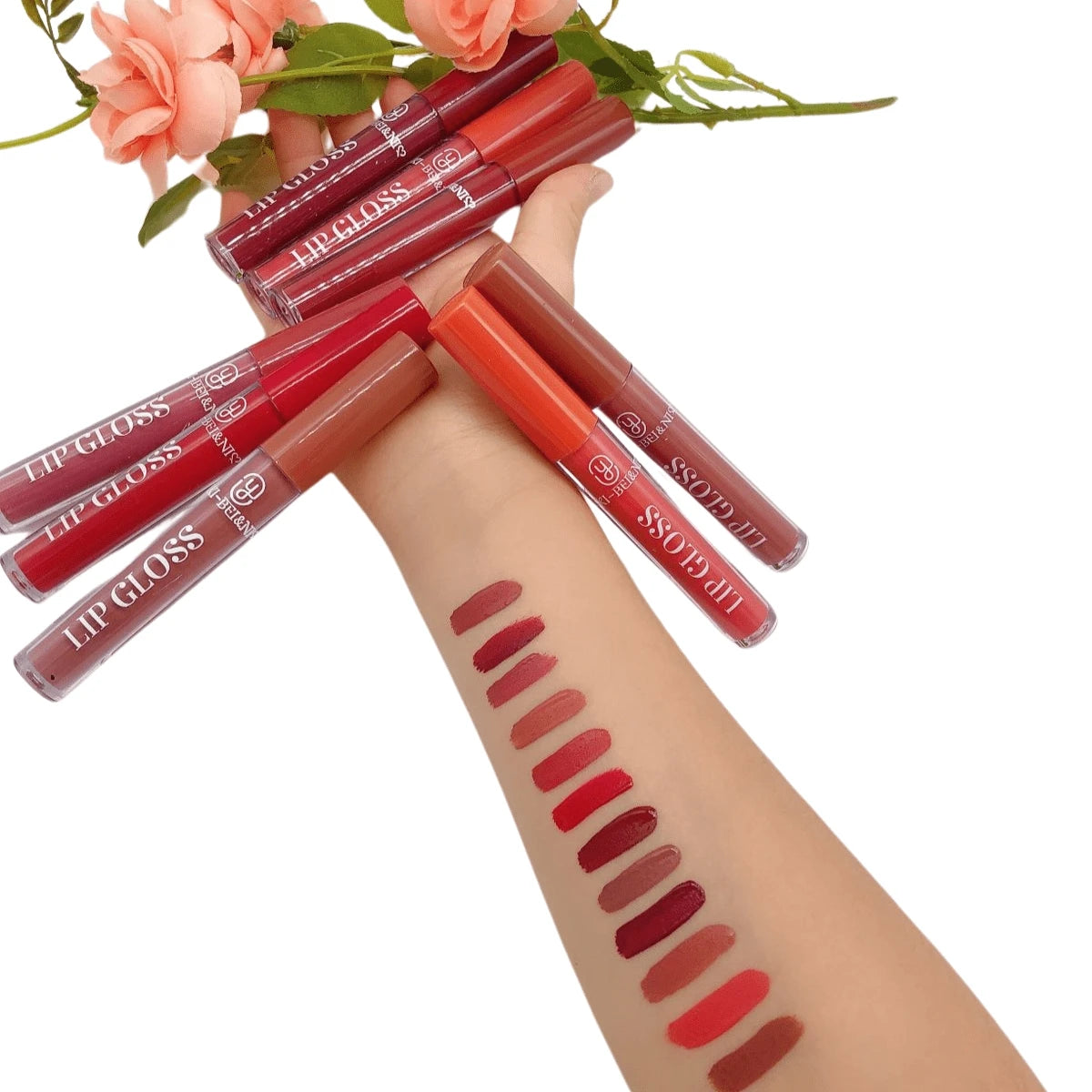 Set 12 Labiales Mate Indelebles - Larga Duración