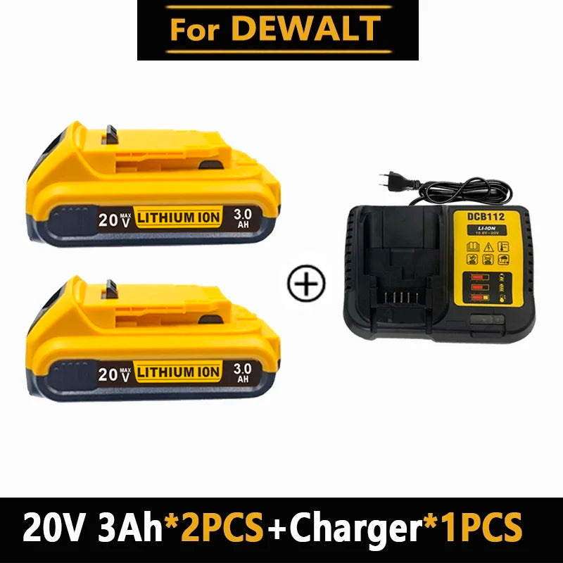 baterías de iones de litio DeWalt