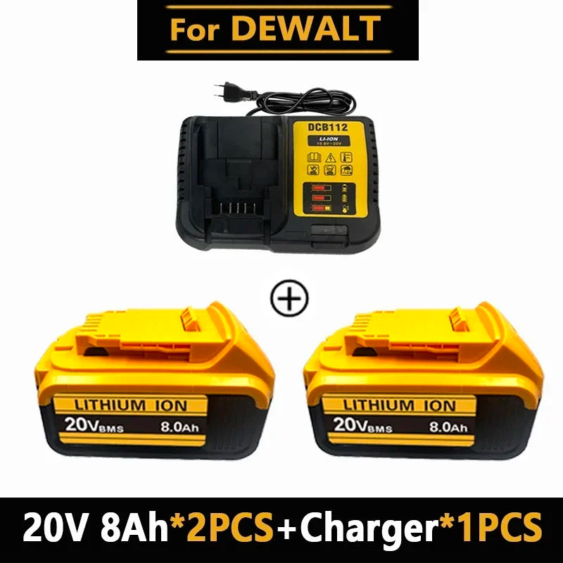 baterías de iones de litio DeWalt