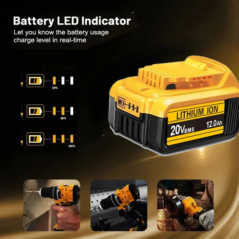 baterías de iones de litio DeWalt