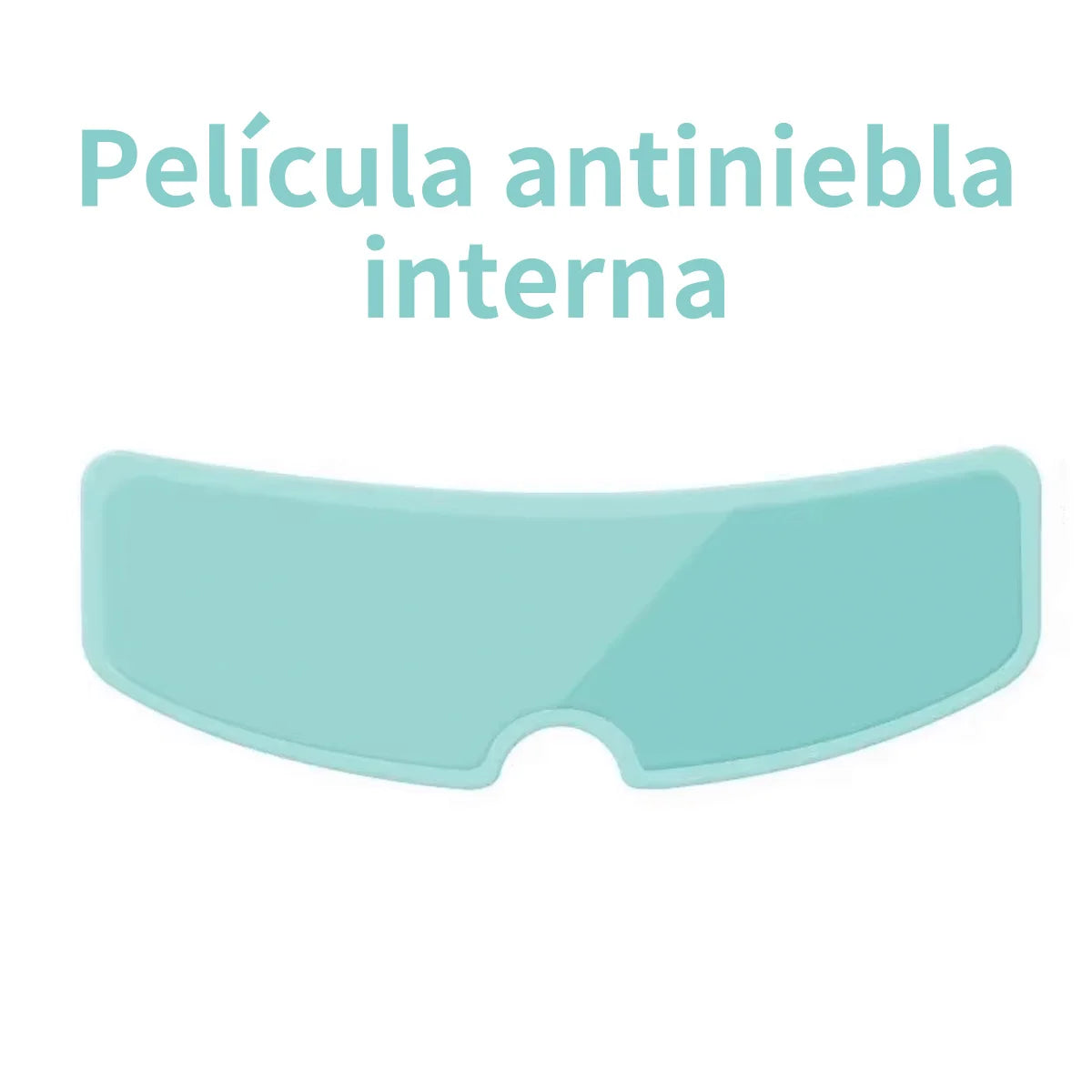 Película antivaho y antiniebla para Casco