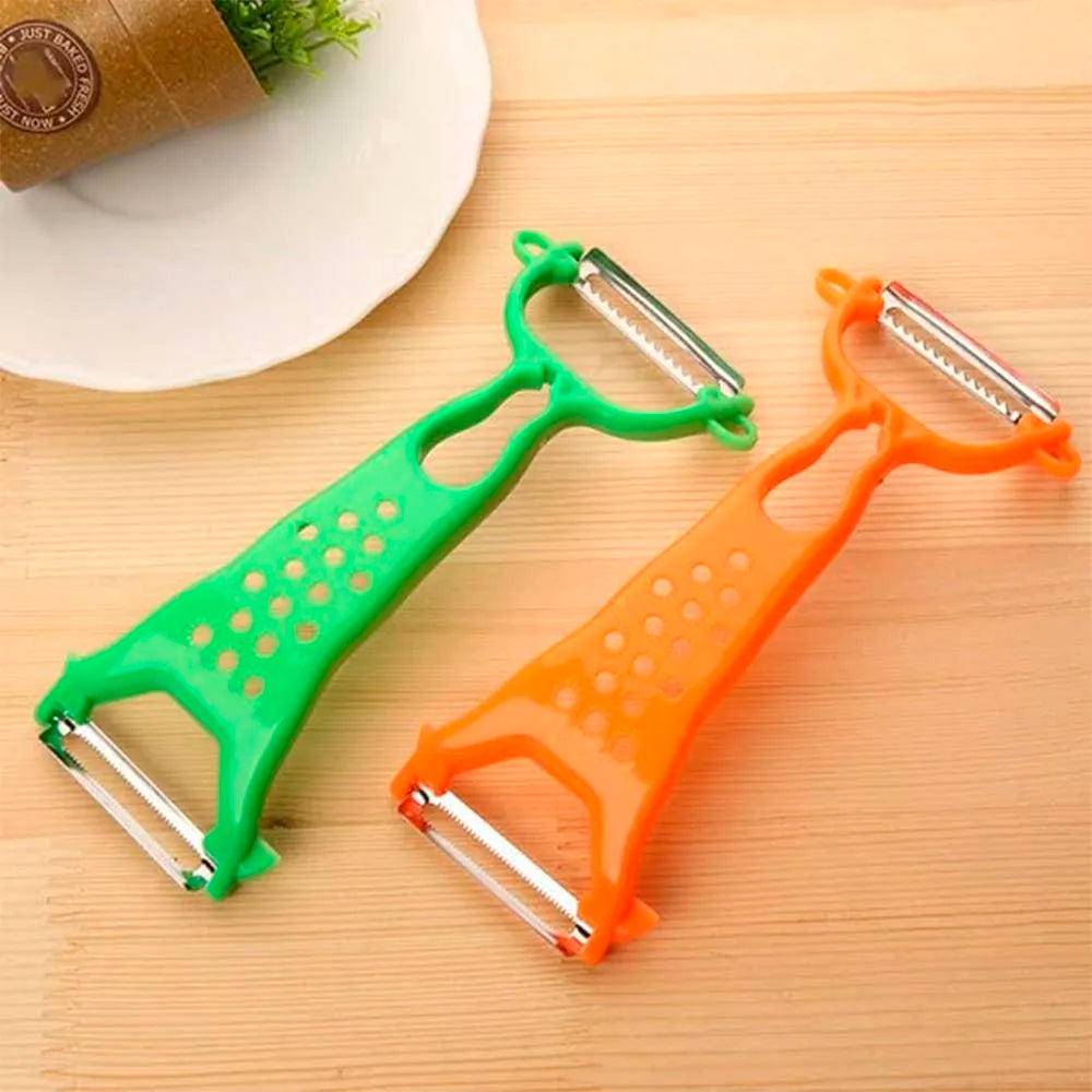 Pelador de Acero Inoxidable 19.5*7.5 cm - Multicolor