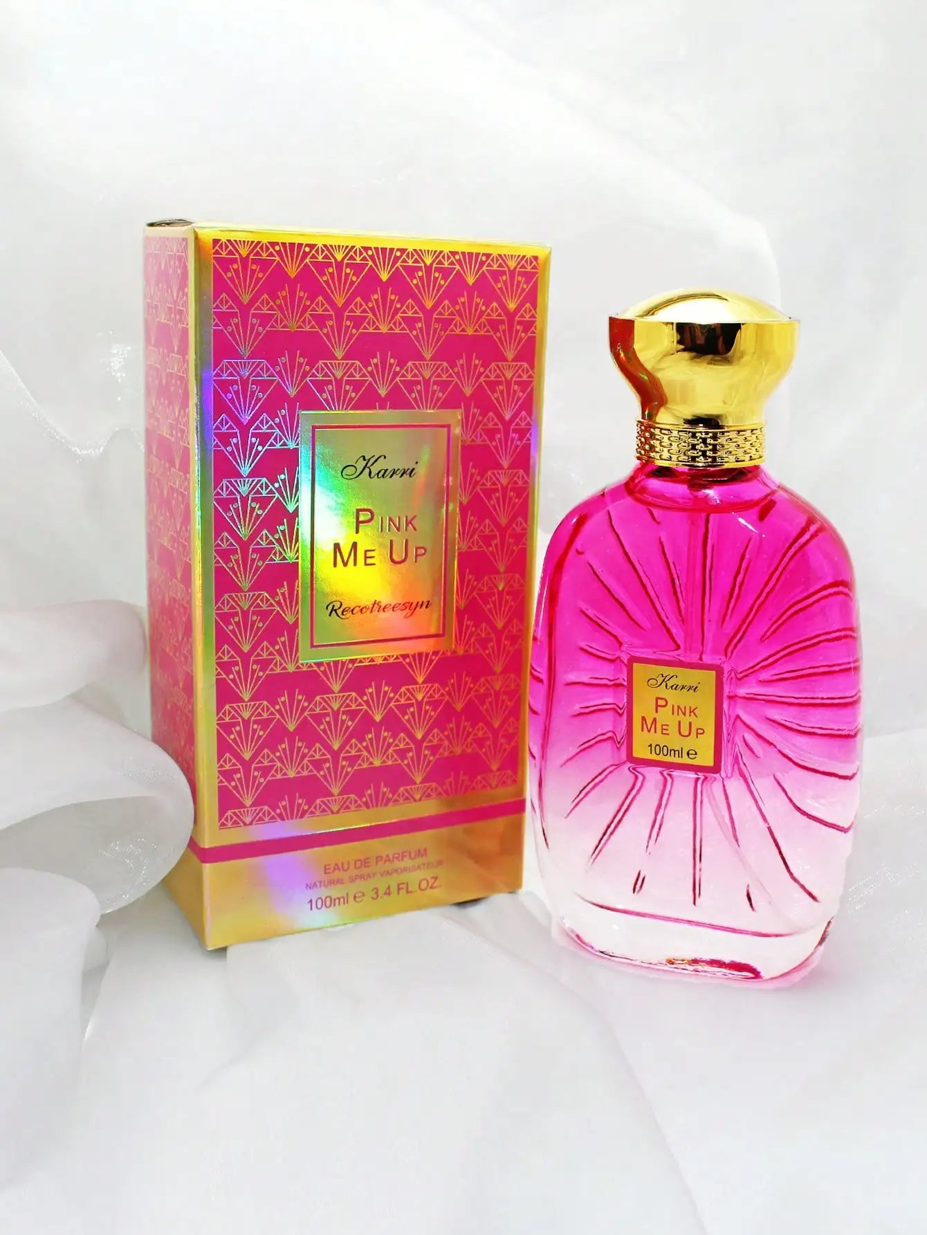 Perfume Karri Pink Me Up 100ml floral frutal para mujer
