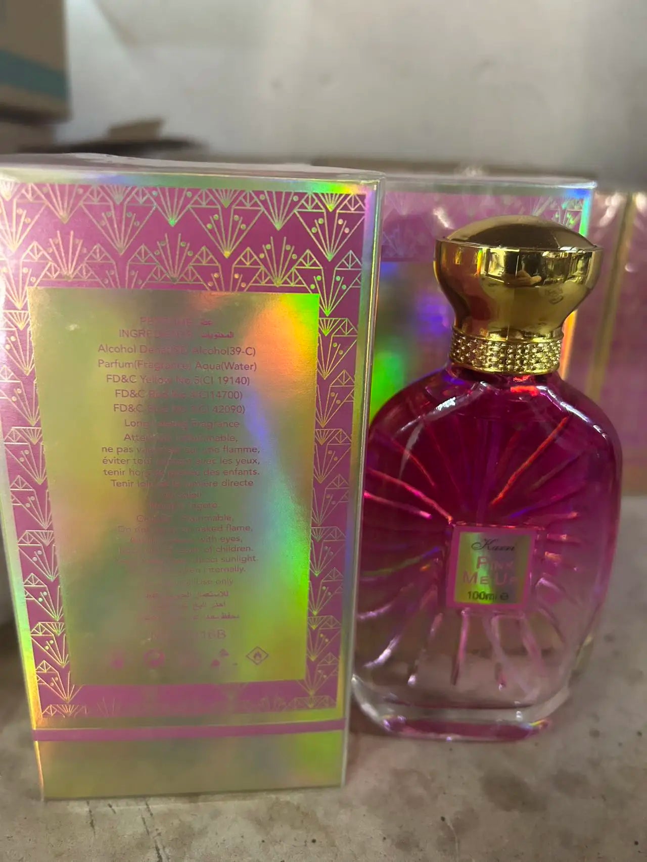 Perfume Karri Pink Me Up 100ml floral frutal para mujer