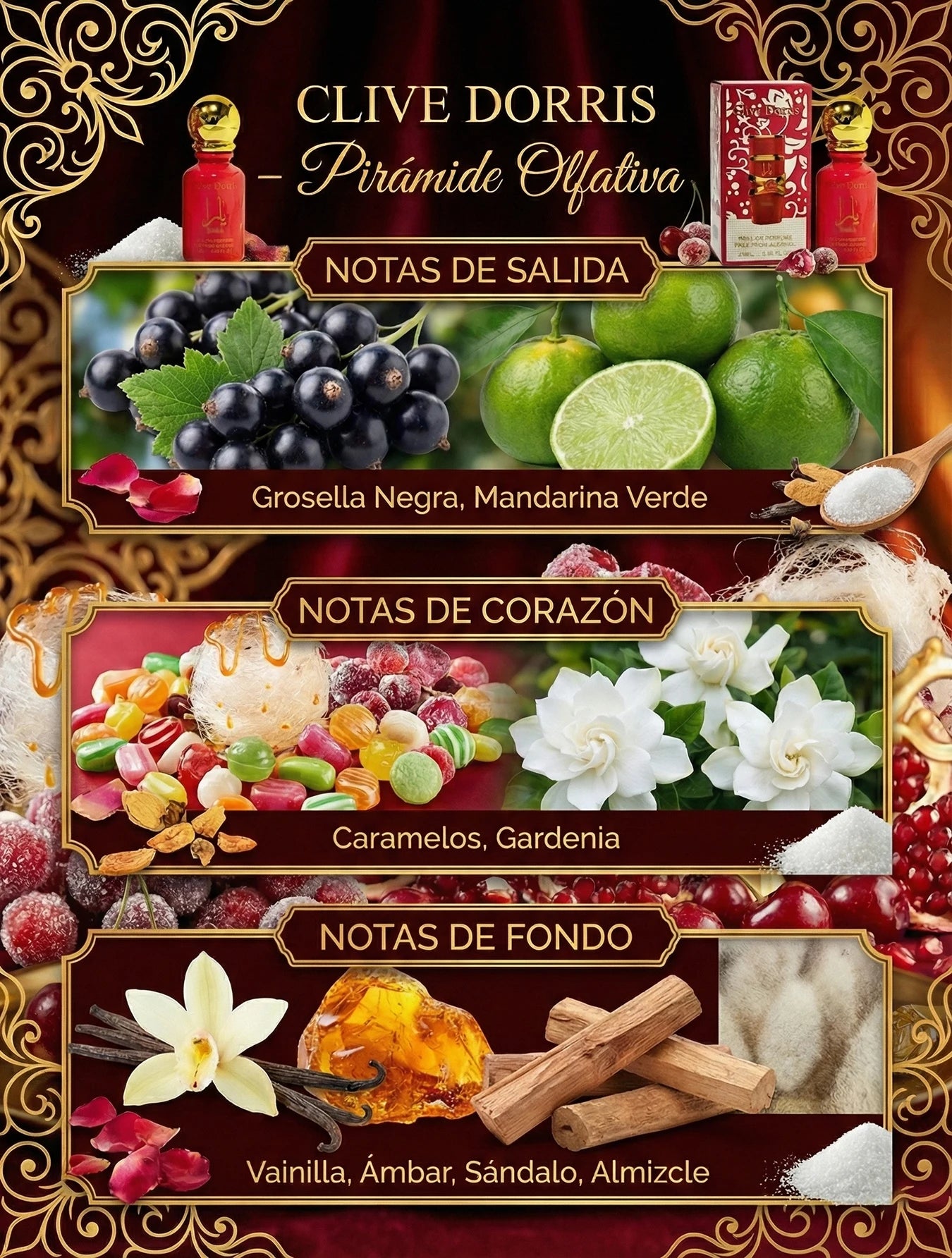 Perfume Roll-On Clive Dorris Mujer 20ML