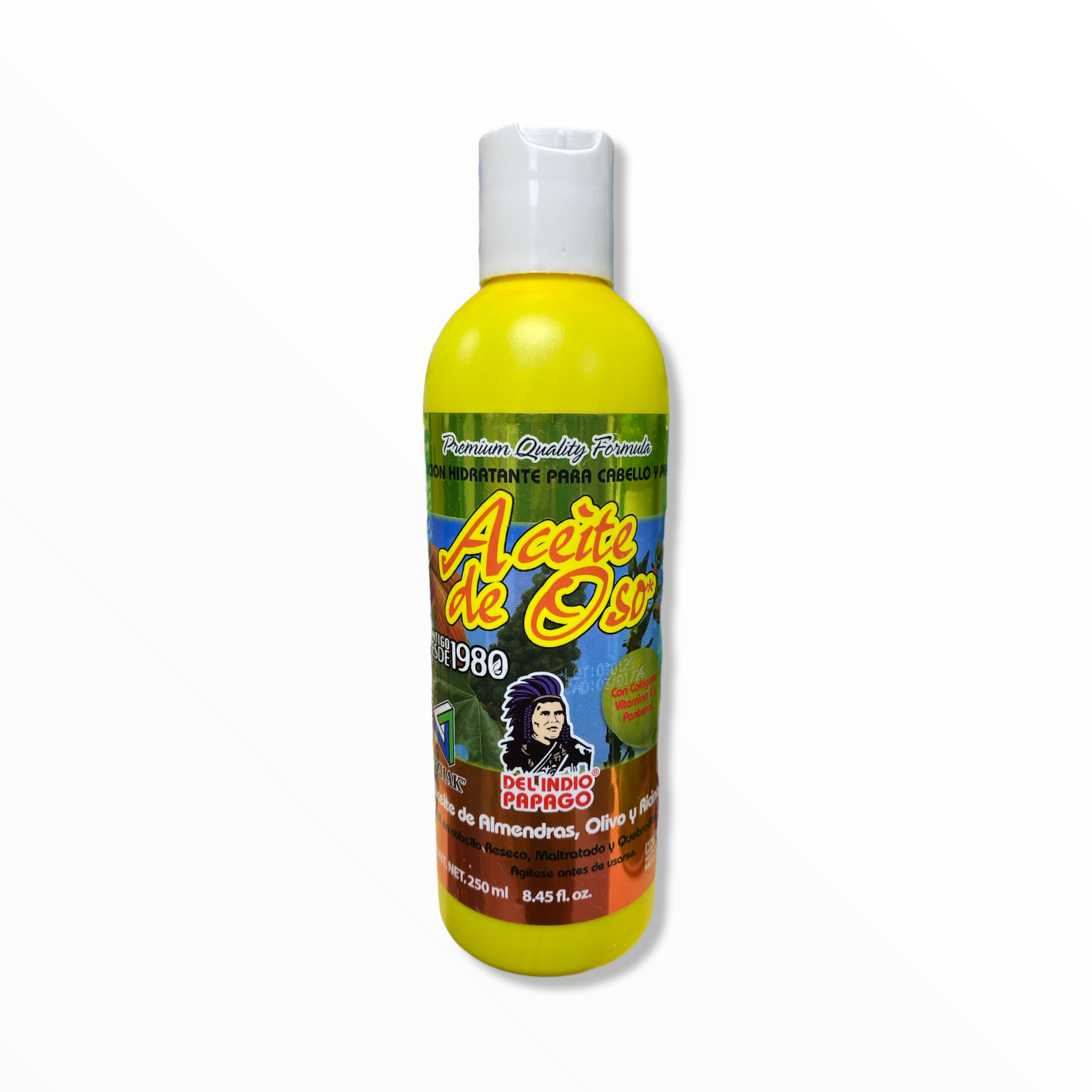 ACEITE DE OSO C/ 250 ML DEL INDIO PAPAGO