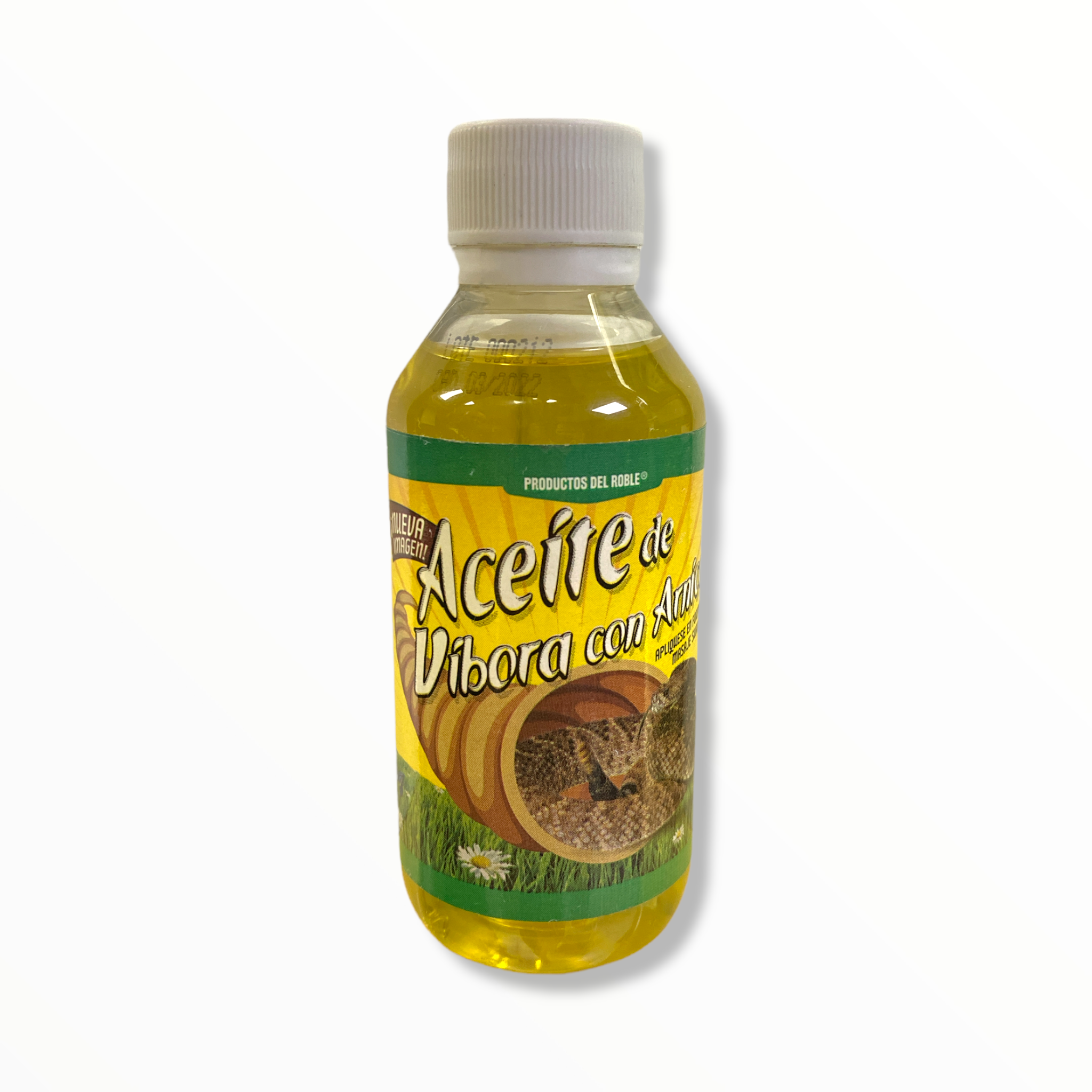 ACEITE DE VIBORA CON ARNICA 120ML DEL ROBLE