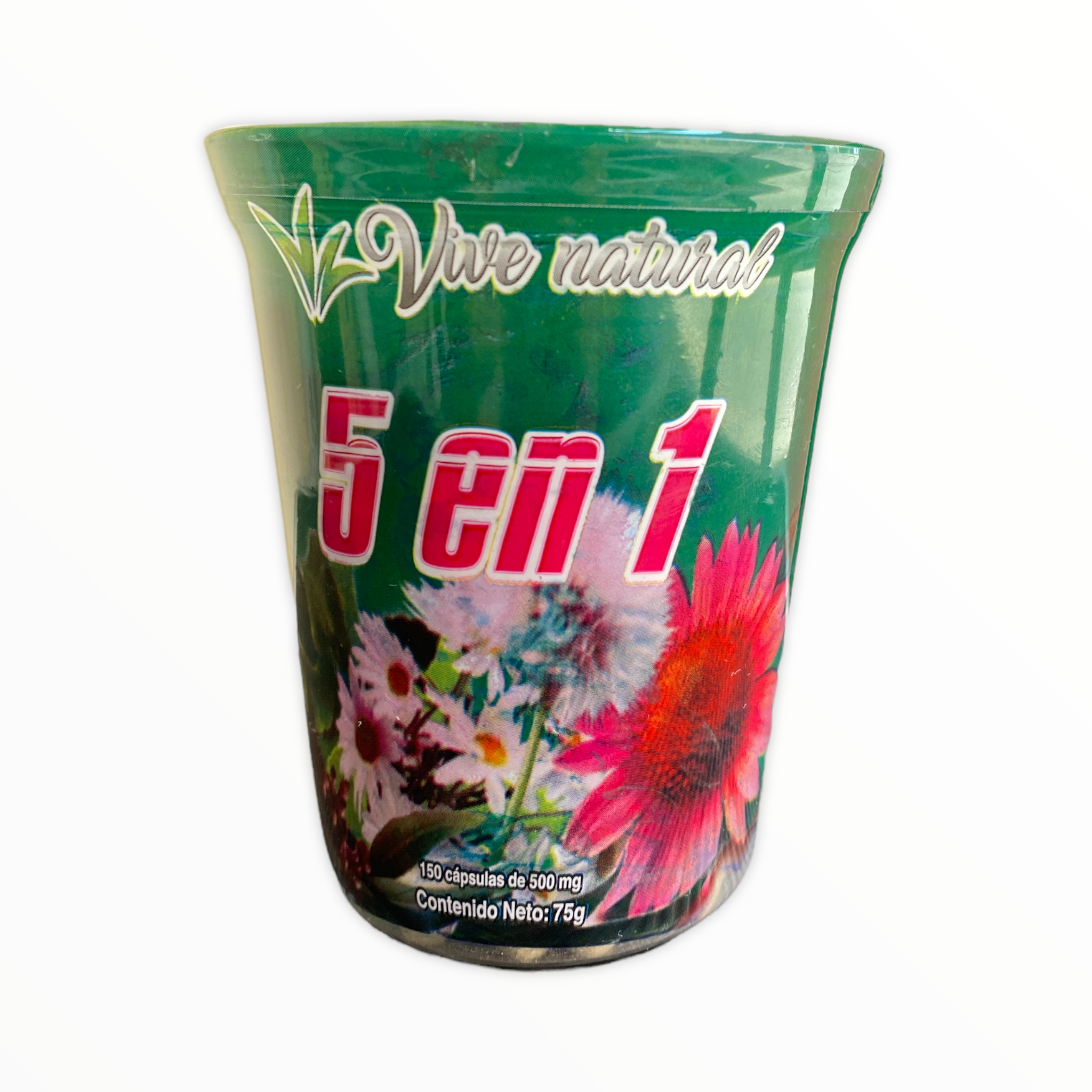 CAP 5 EN 1 C/150 VIVE NATURAL