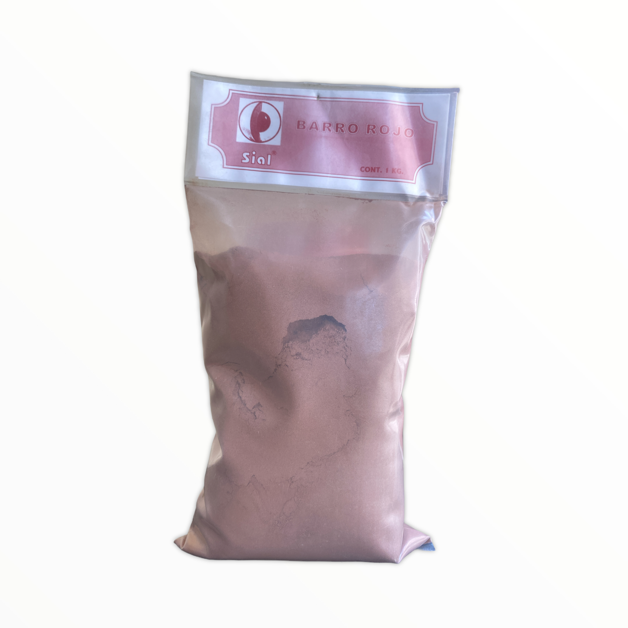 BARRO ROJO 1 KG LA SALUD ES PRIMERO