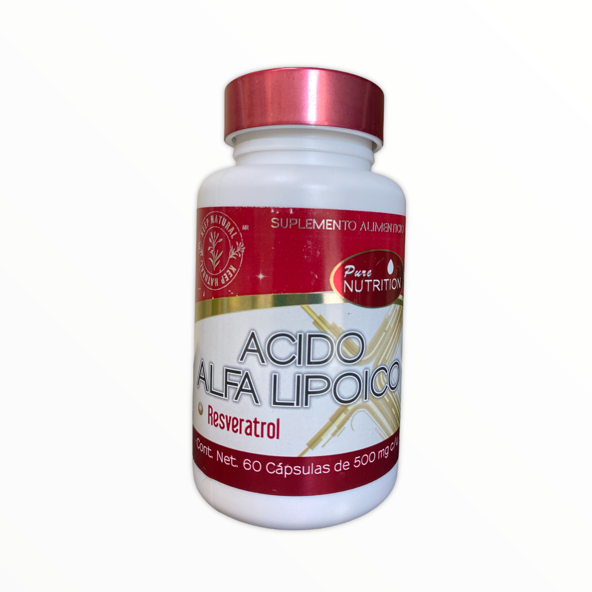 CAP ACIDO ALFA LIPOICO C/60 KEEP NATURAL
