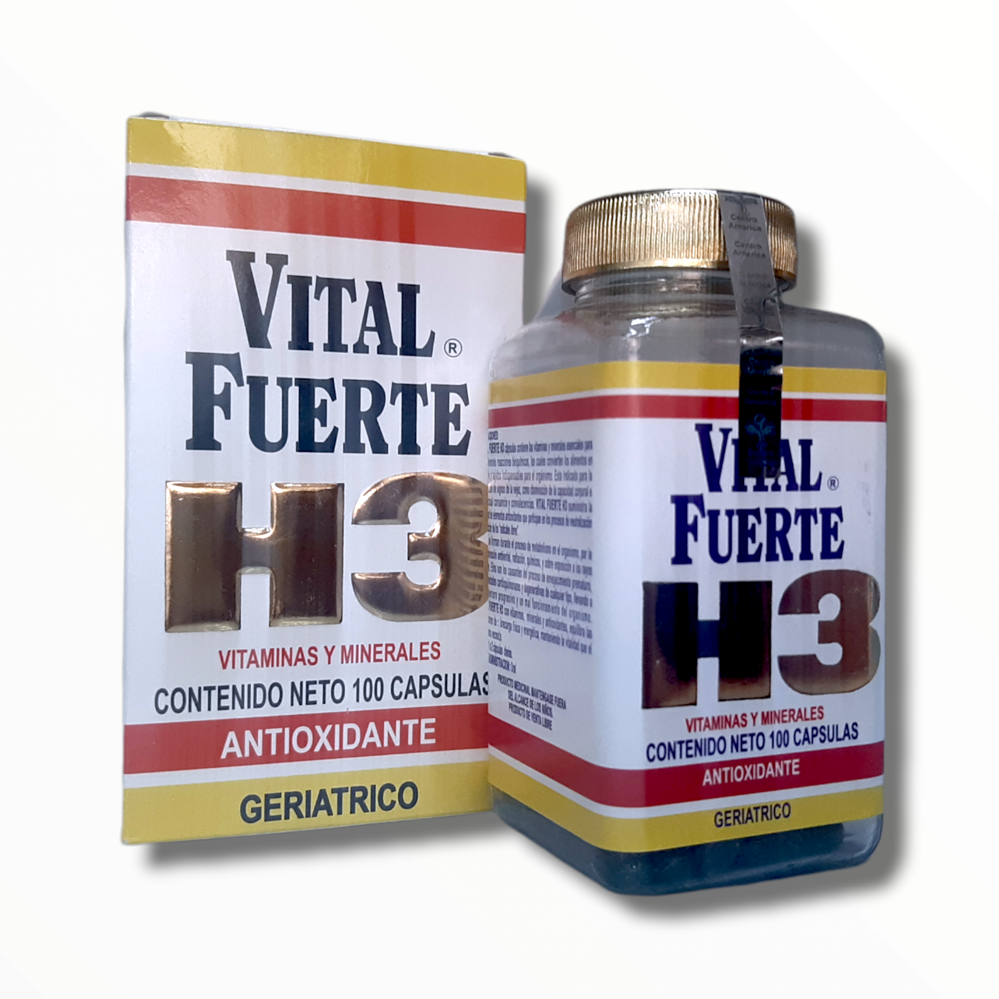 CAP VITAL FUERTE H3 C/100 FARMAMEDICA