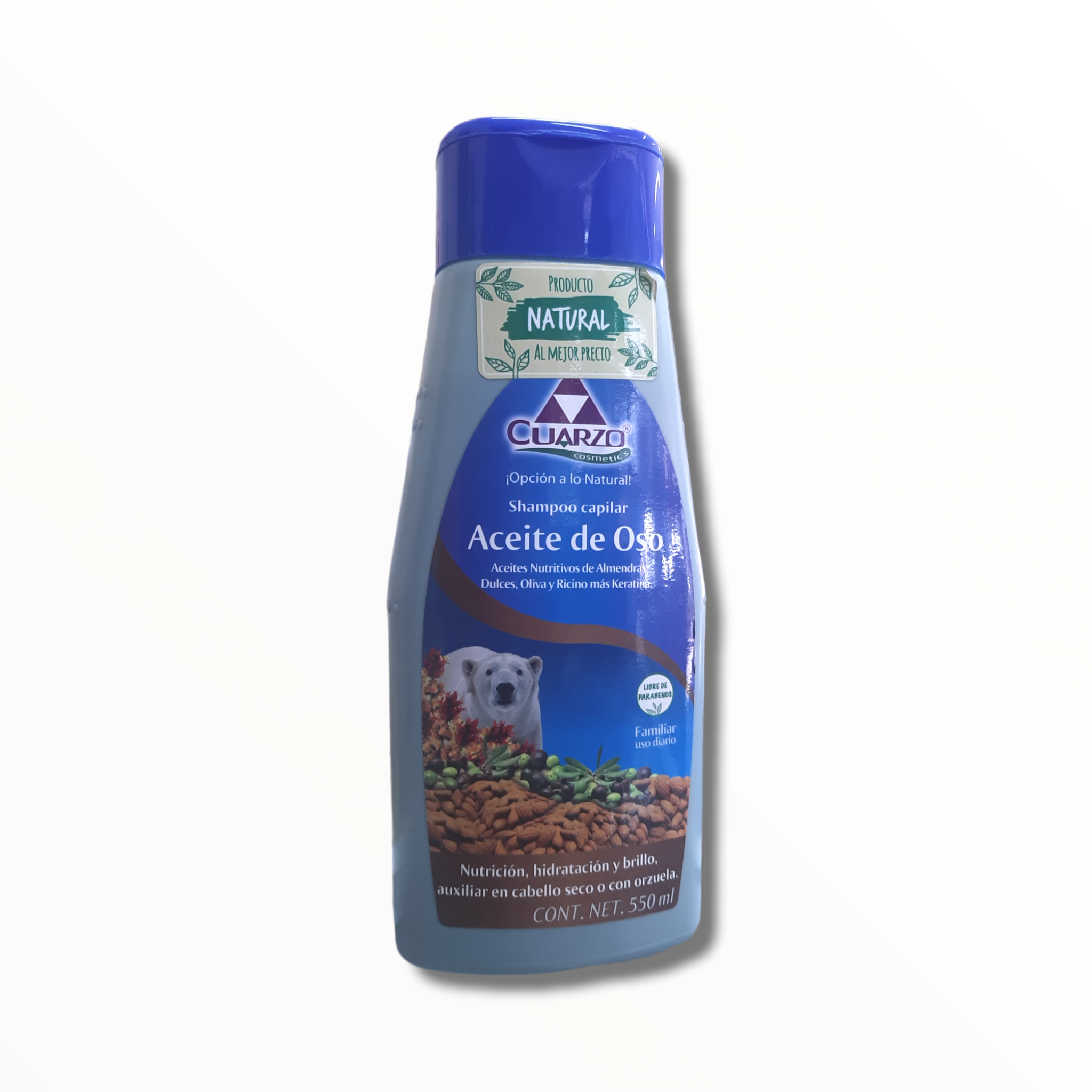 SHAMPOO ACEITE DE OSO 550 ML CUARZO