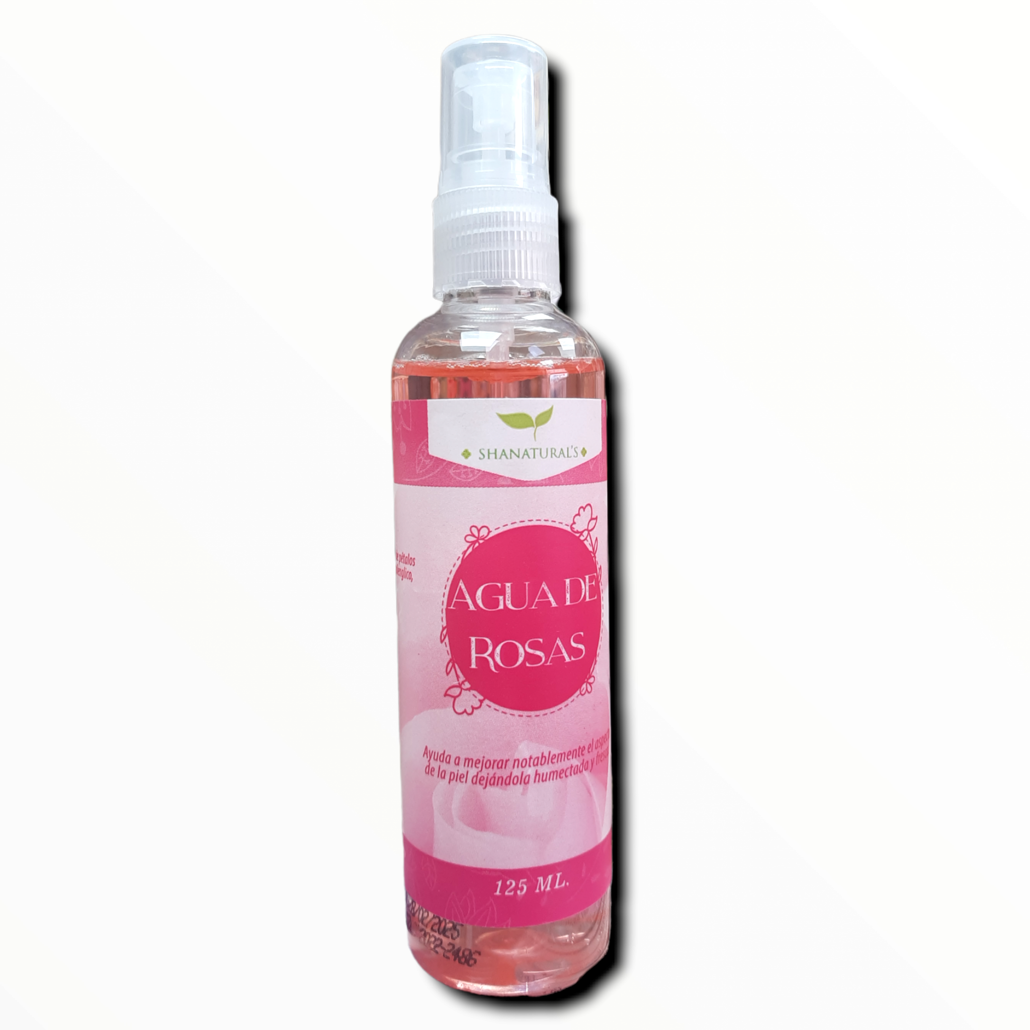 AGUA DE ROSAS C/125ML SHANATURAL'S