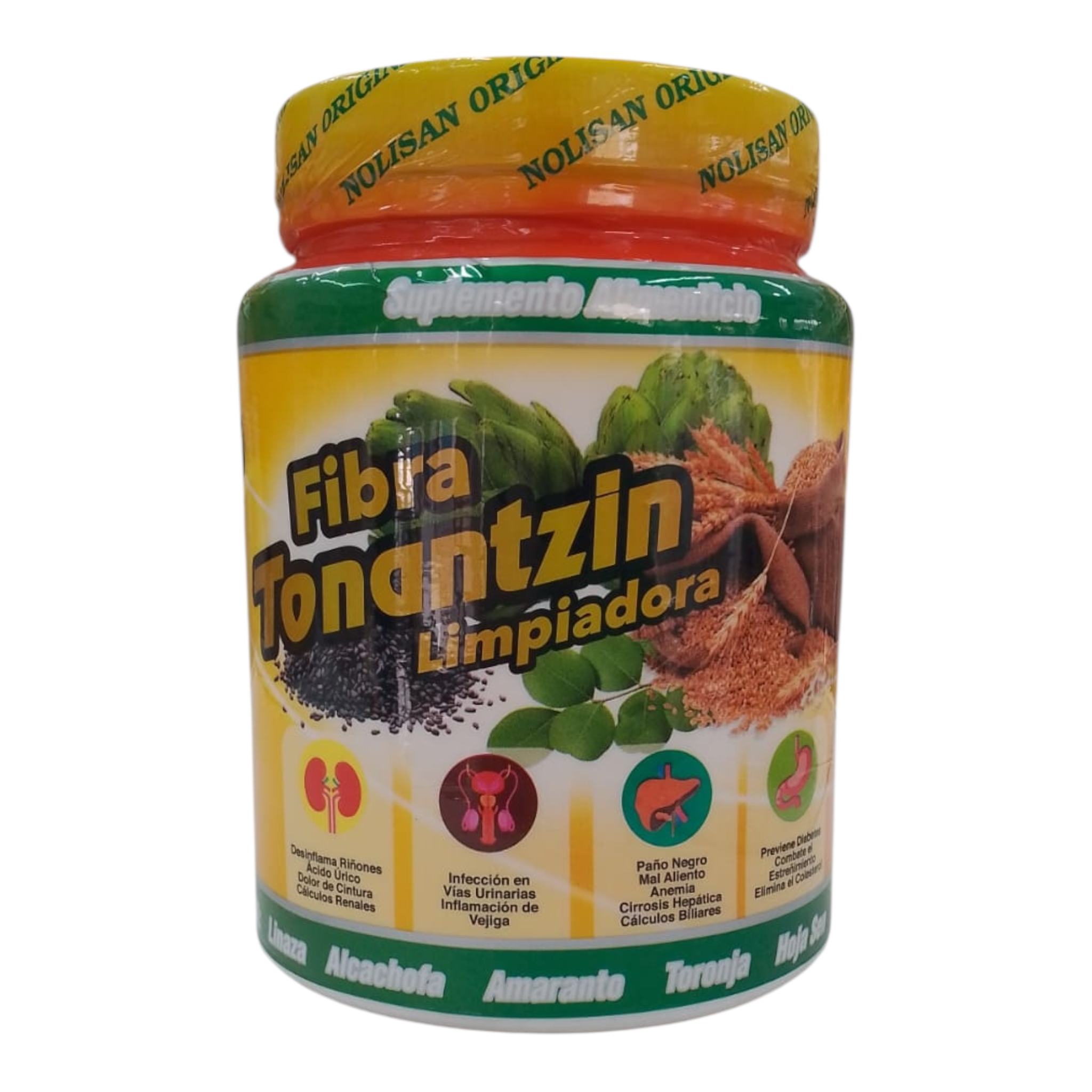 FIBRA TONANTZIN LIMPIADORA 500 GR BIOHEALTHY