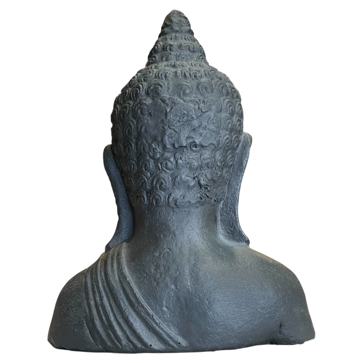 Busto De Buda Negro 17x12x6