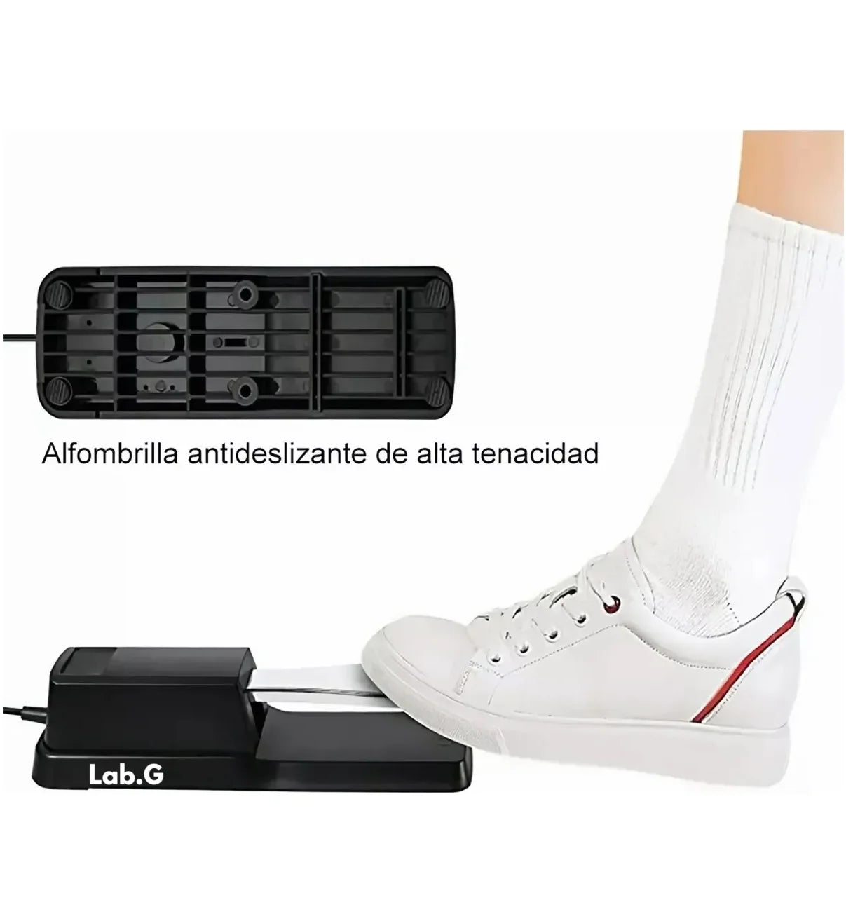 Piano Teclado Lab.G Pedal Para Casio Negro