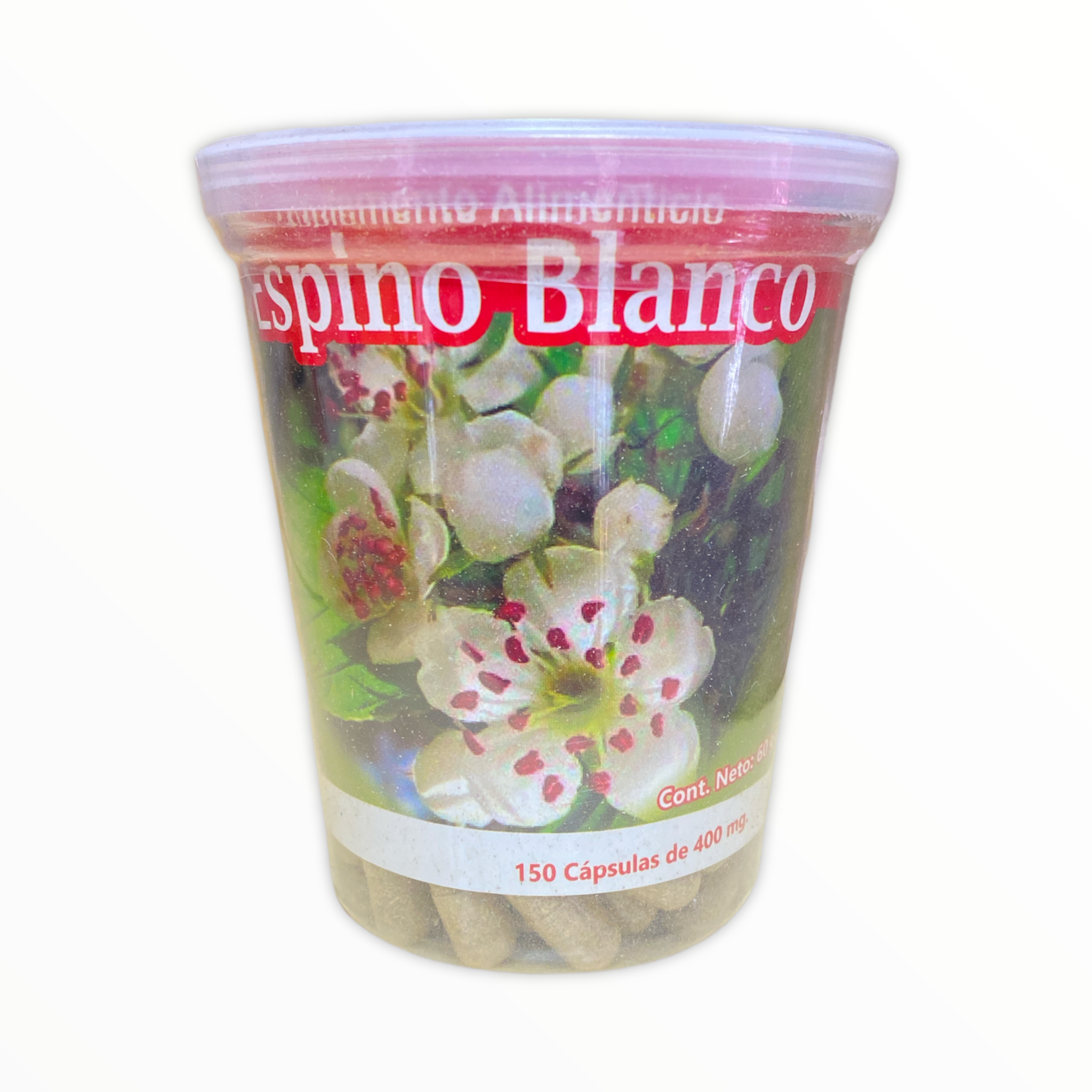 CAP ESPINO BLANCO C/150 HERBOMEX