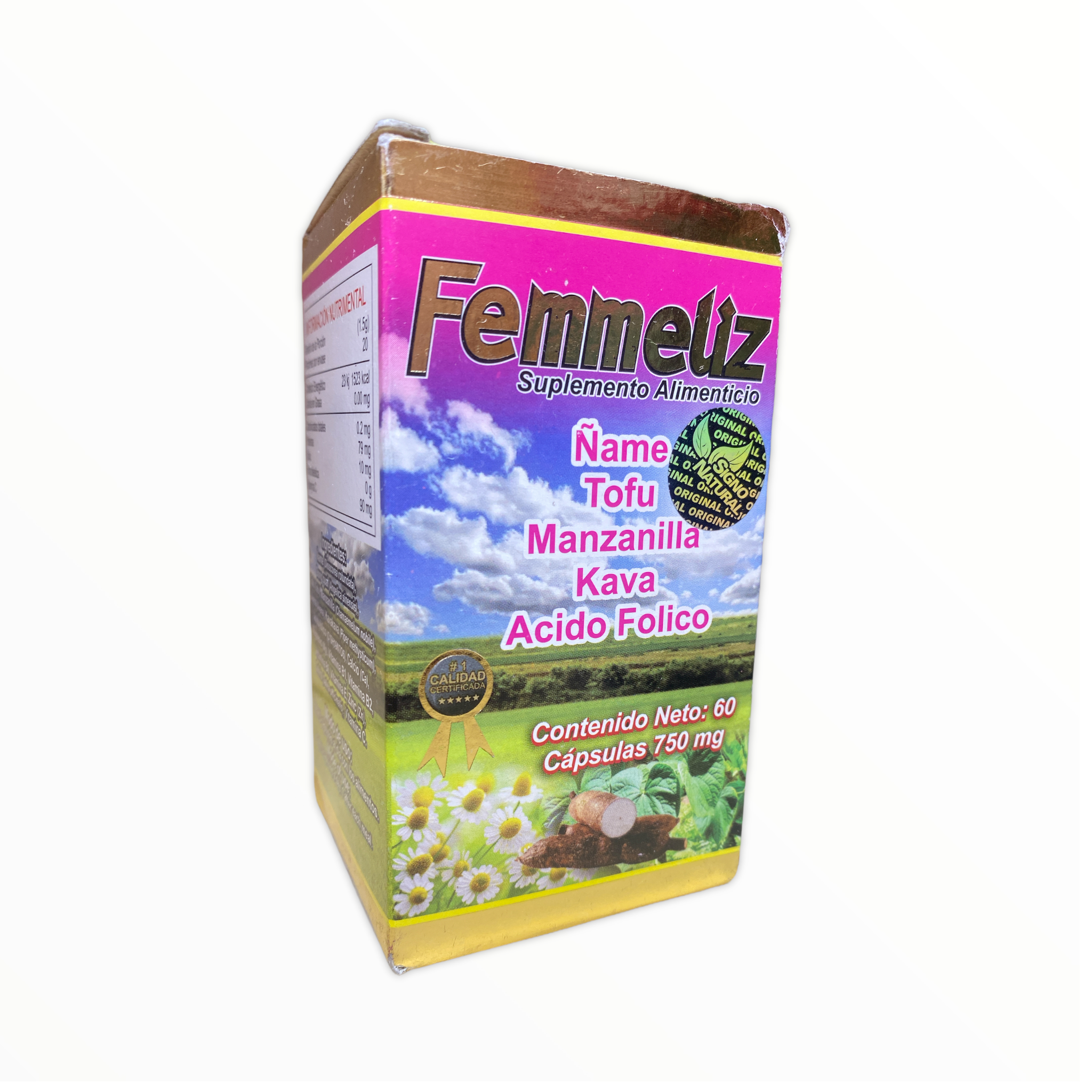 CAP FEMMELIZ C/60 SIGNO NATURAL