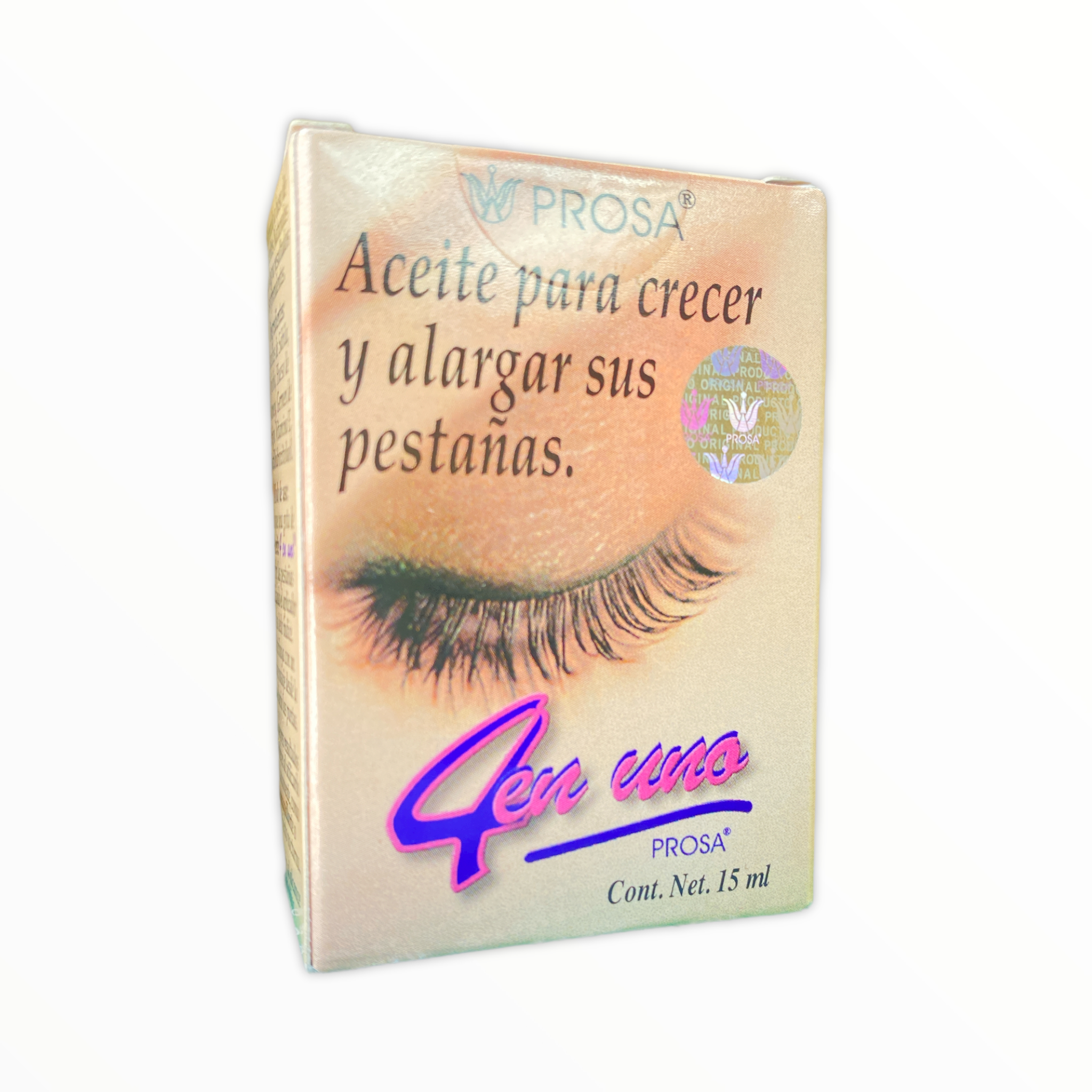 ACEITE PARA CRECER PESTAÑAS 4 EN 1 C/15 ML PROSA