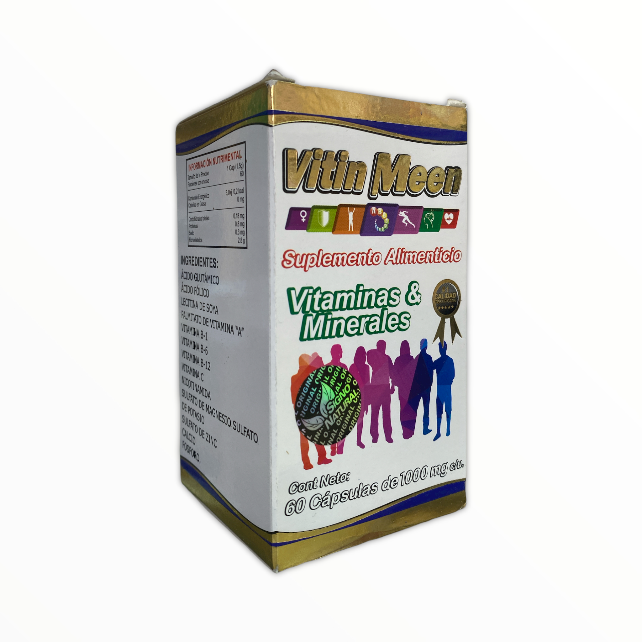 CAP VITIN MEEN C/60 SIGNO NATURAL