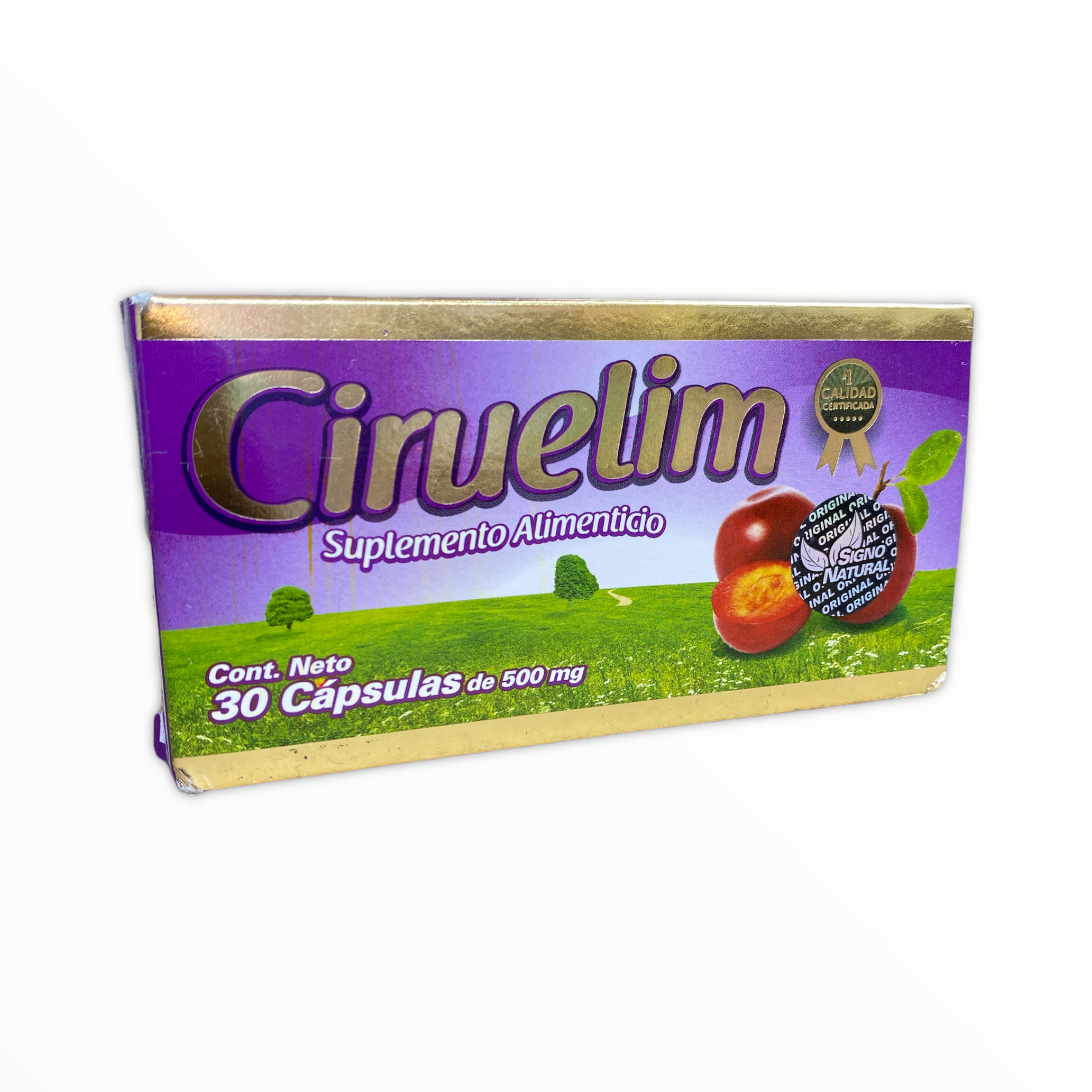 CAP CIRUELIM CAJA C/30 SIGNO NATURAL