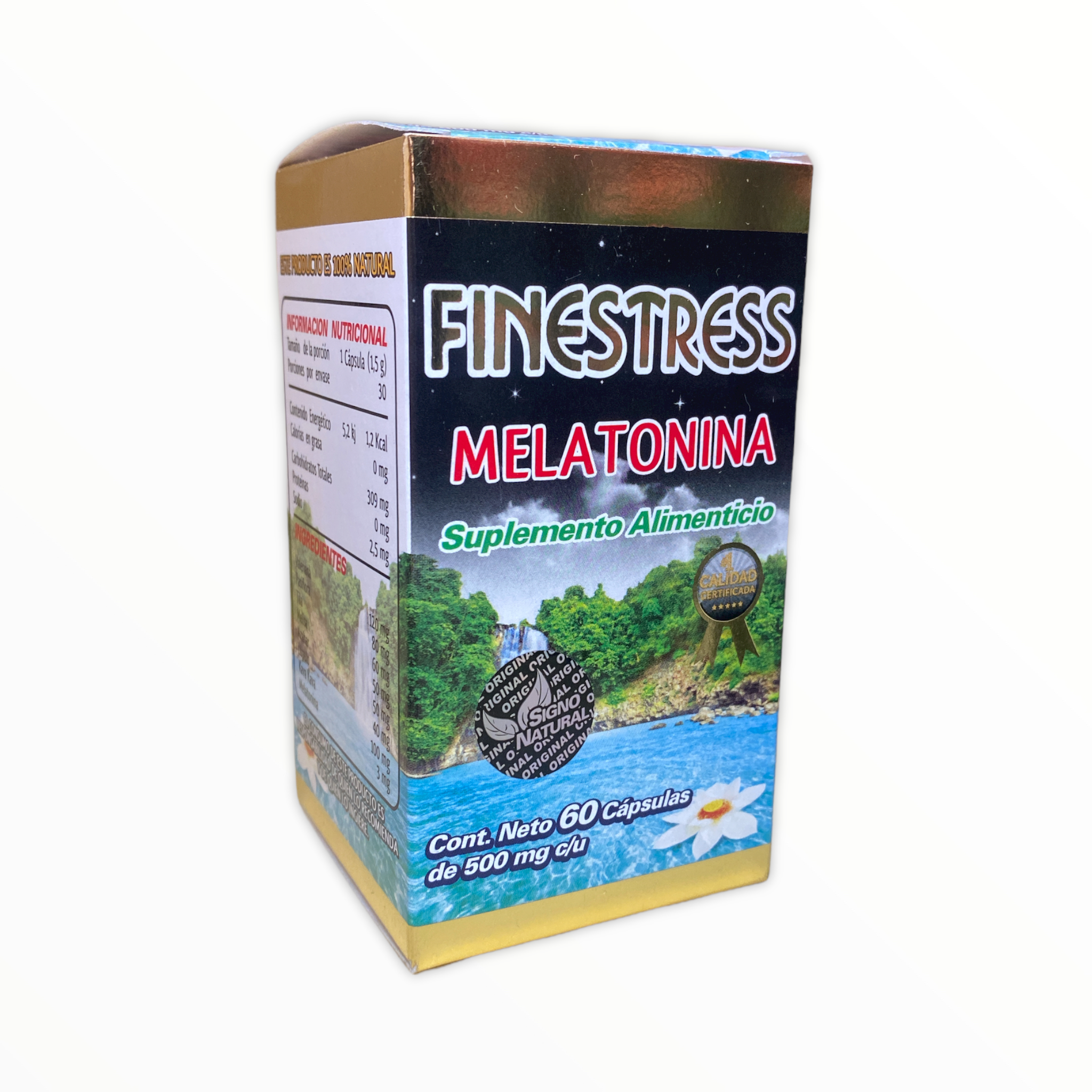 CAP FINESTRESS MELATONINA C/60 SIGNO NATURAL
