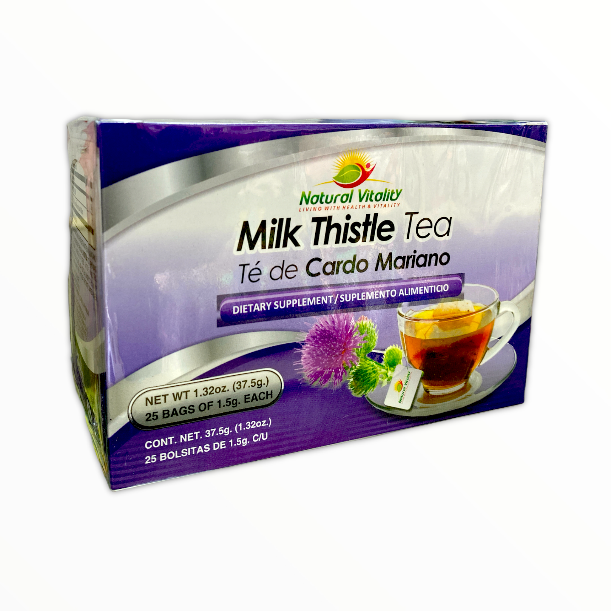 TÉ DE CARDO MARIANO 25 SOB NATURAL VITALITY