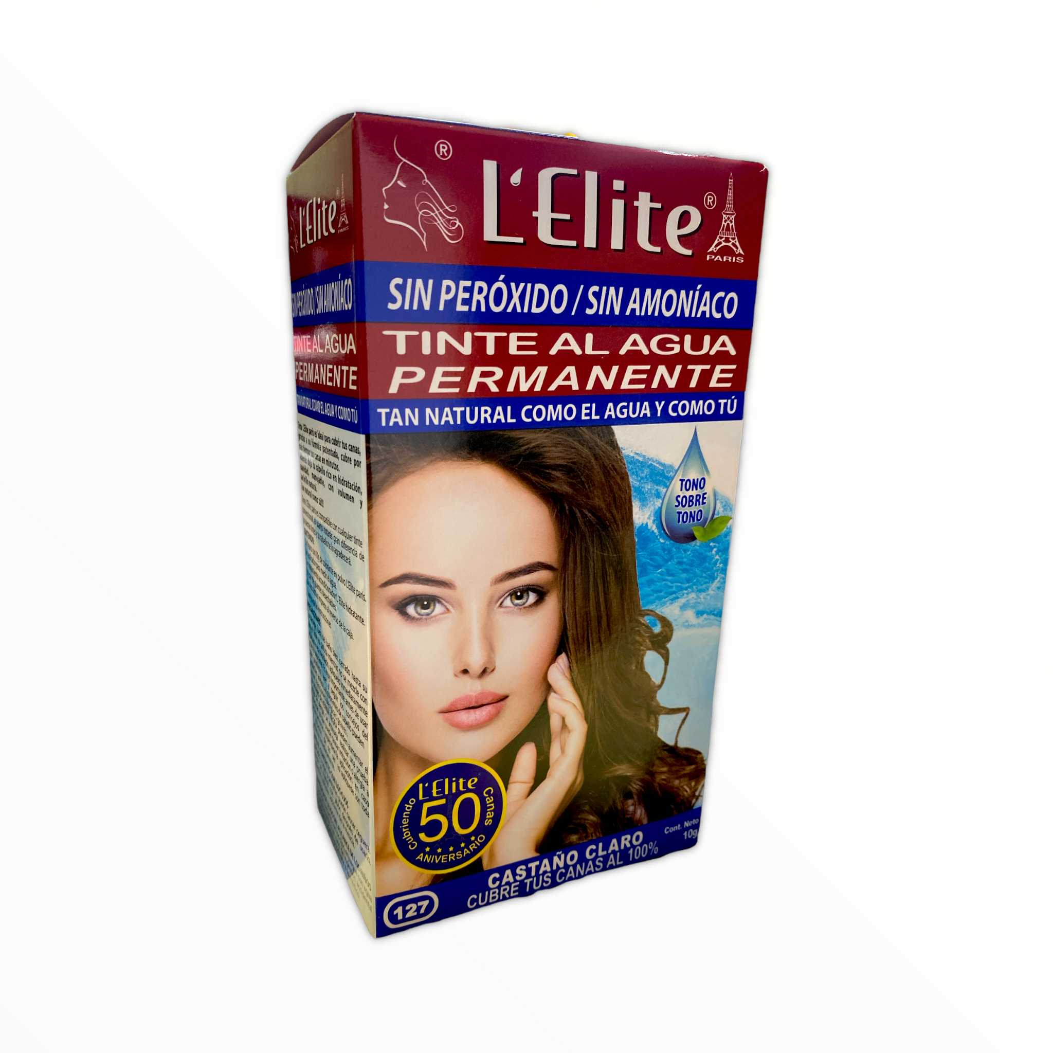 TINTE 127 CASTAÑO CLARO C/ 10 GRS L'ELITE