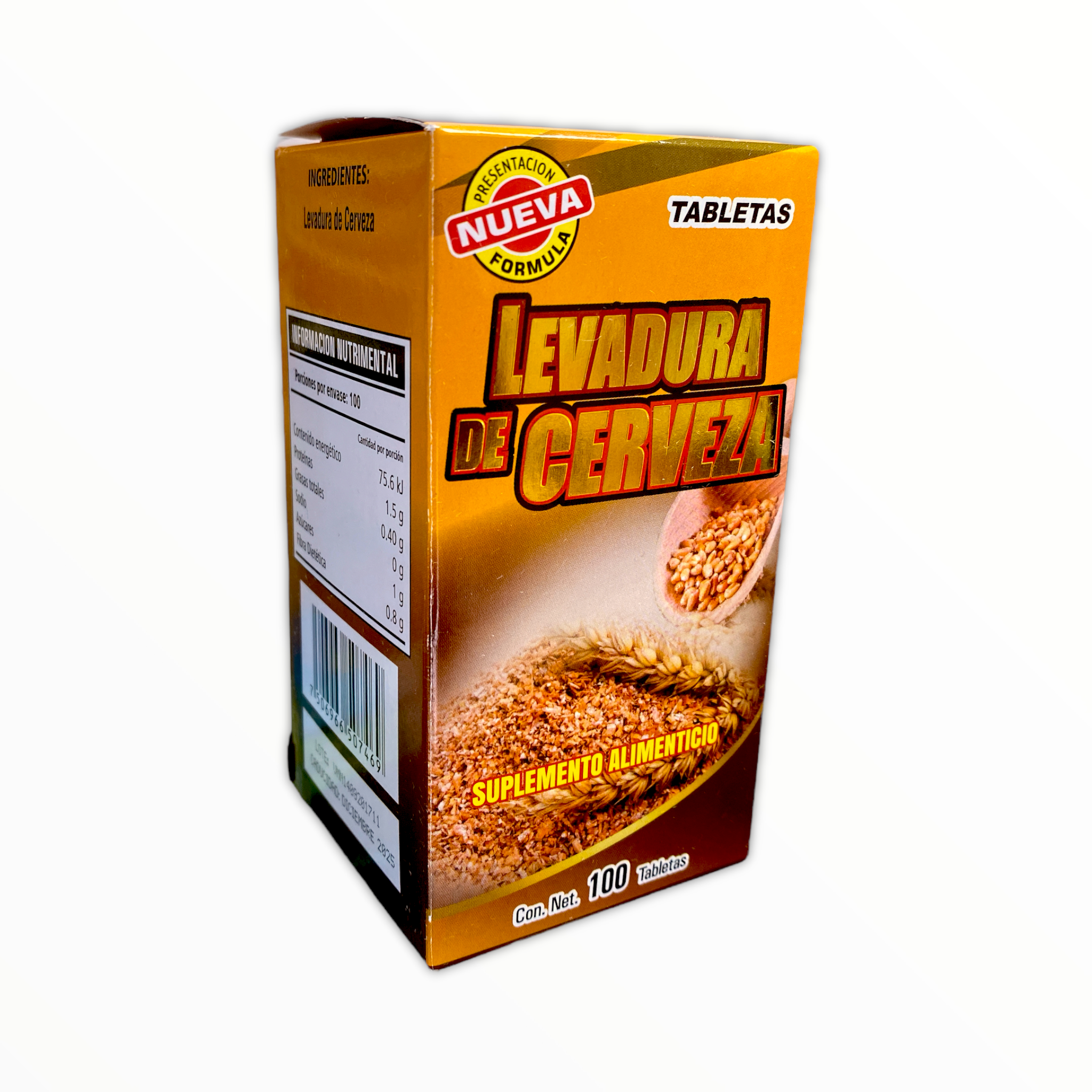 TAB LEVADURA DE CERVEZA C/ 100 THE KING