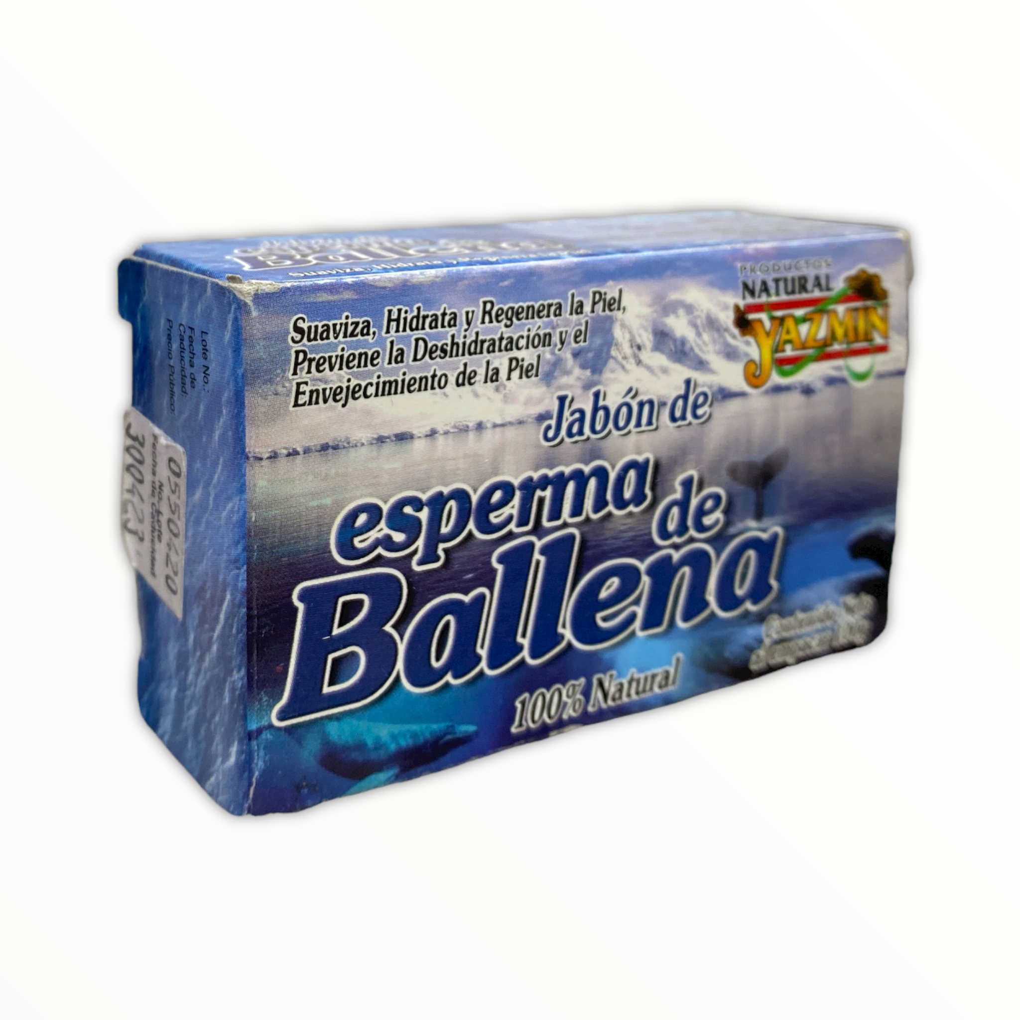 JABON ESPERMA DE BALLENA C/100 GR YAZMIN