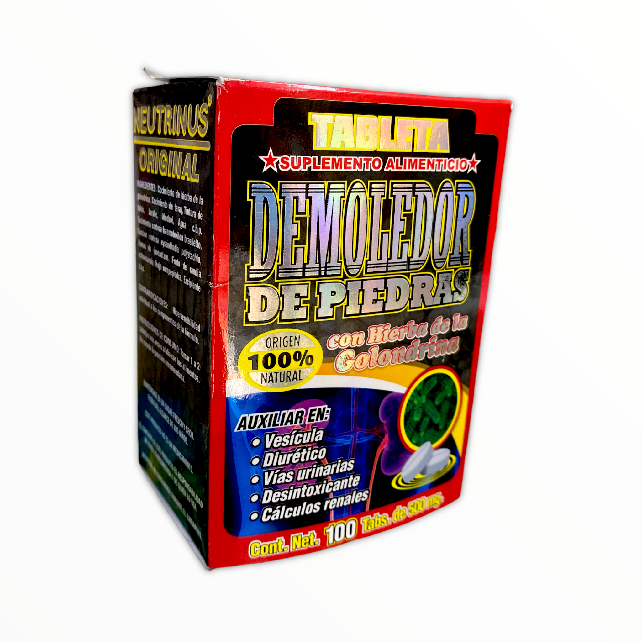 TAB DEMOLEDOR DE PIEDRAS C/100 NEUTRINUS