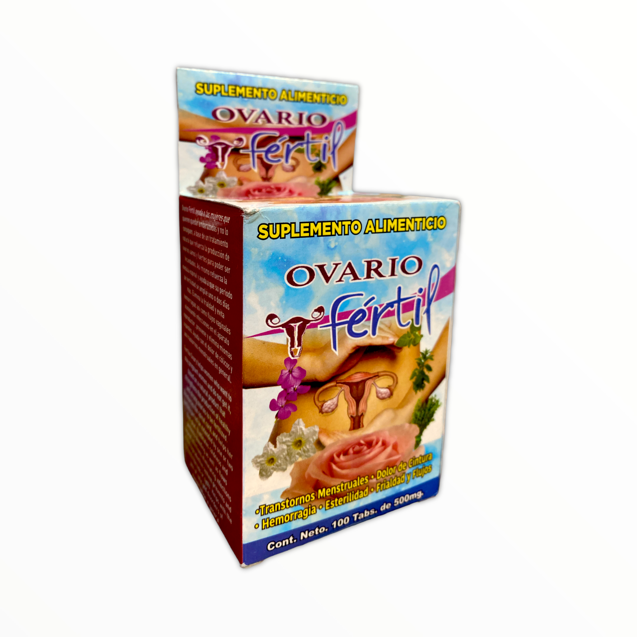 TAB OVARIO FERTIL C/100 TAB LA FUERZA DE LA SALUD