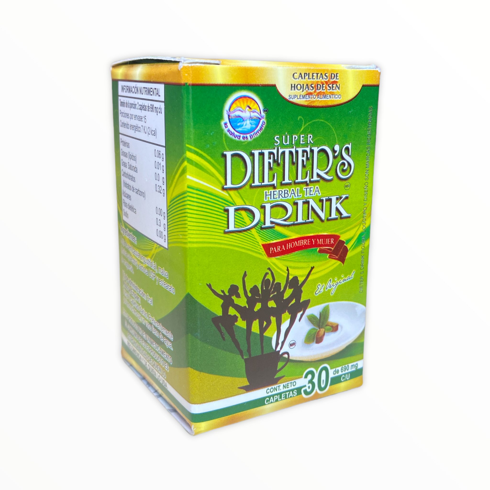 CAP DIETERS DRINK C/30 LA SALUD ES PRIMERO.